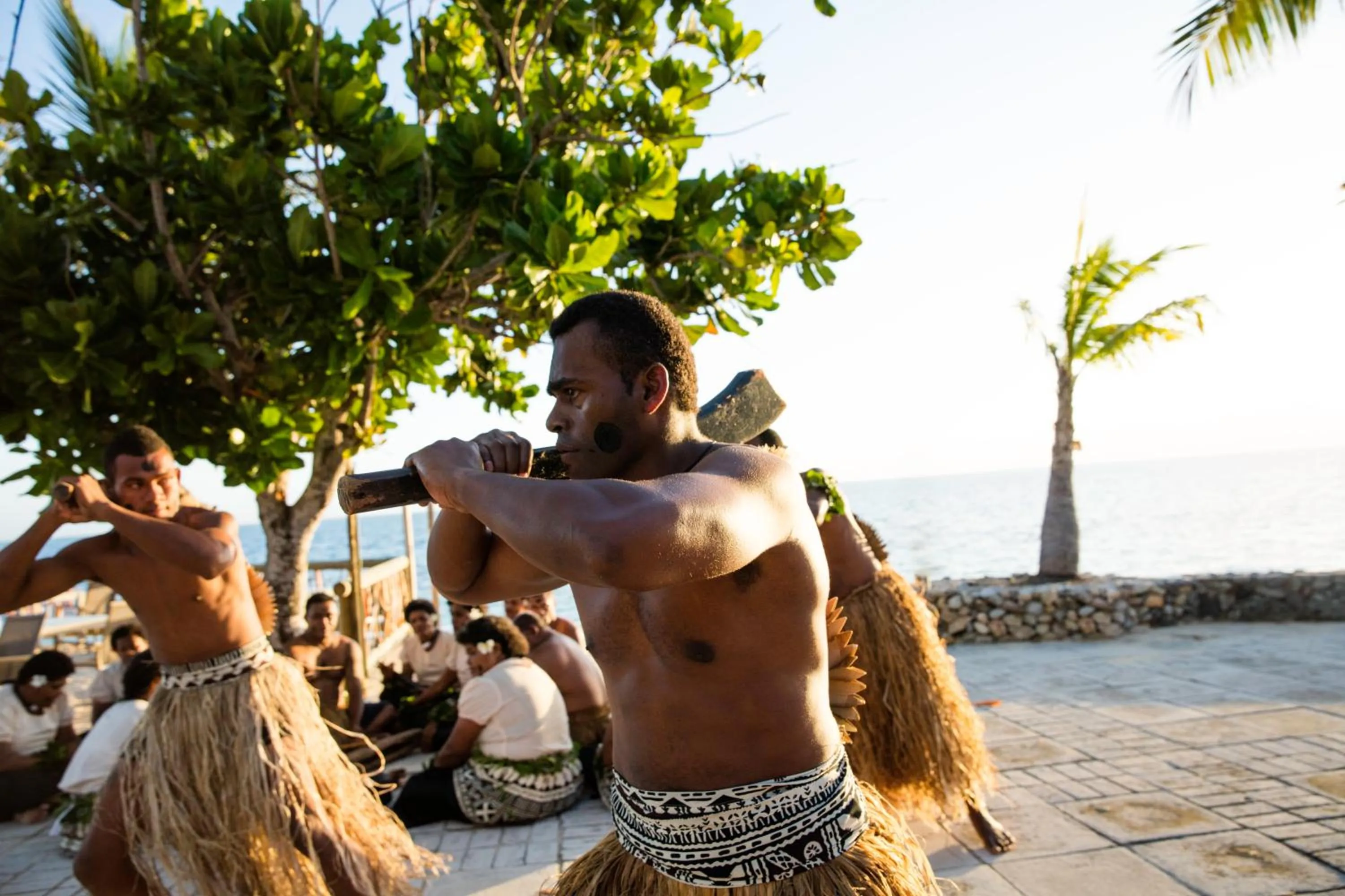 Staff in Castaway Island, Fiji