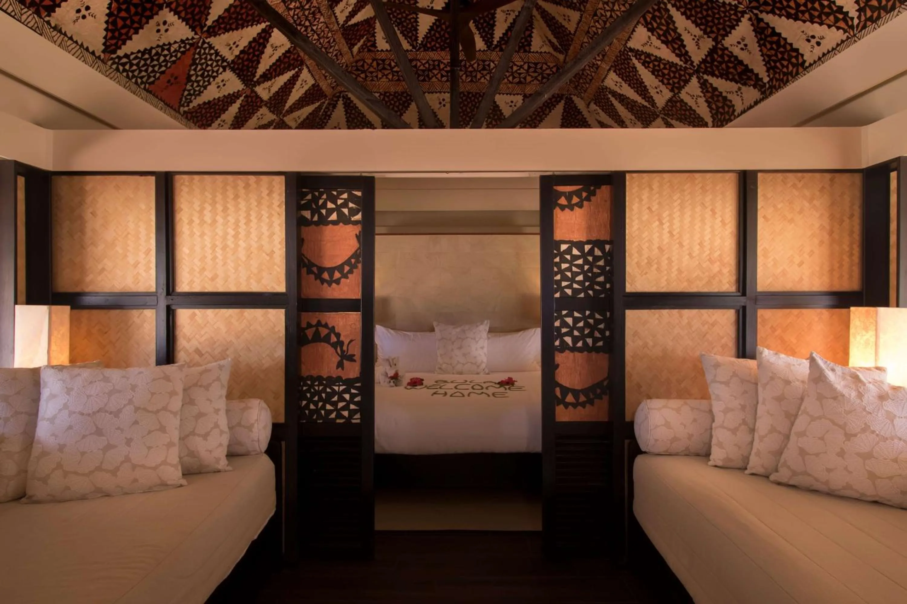 Bedroom, Bed in Castaway Island, Fiji