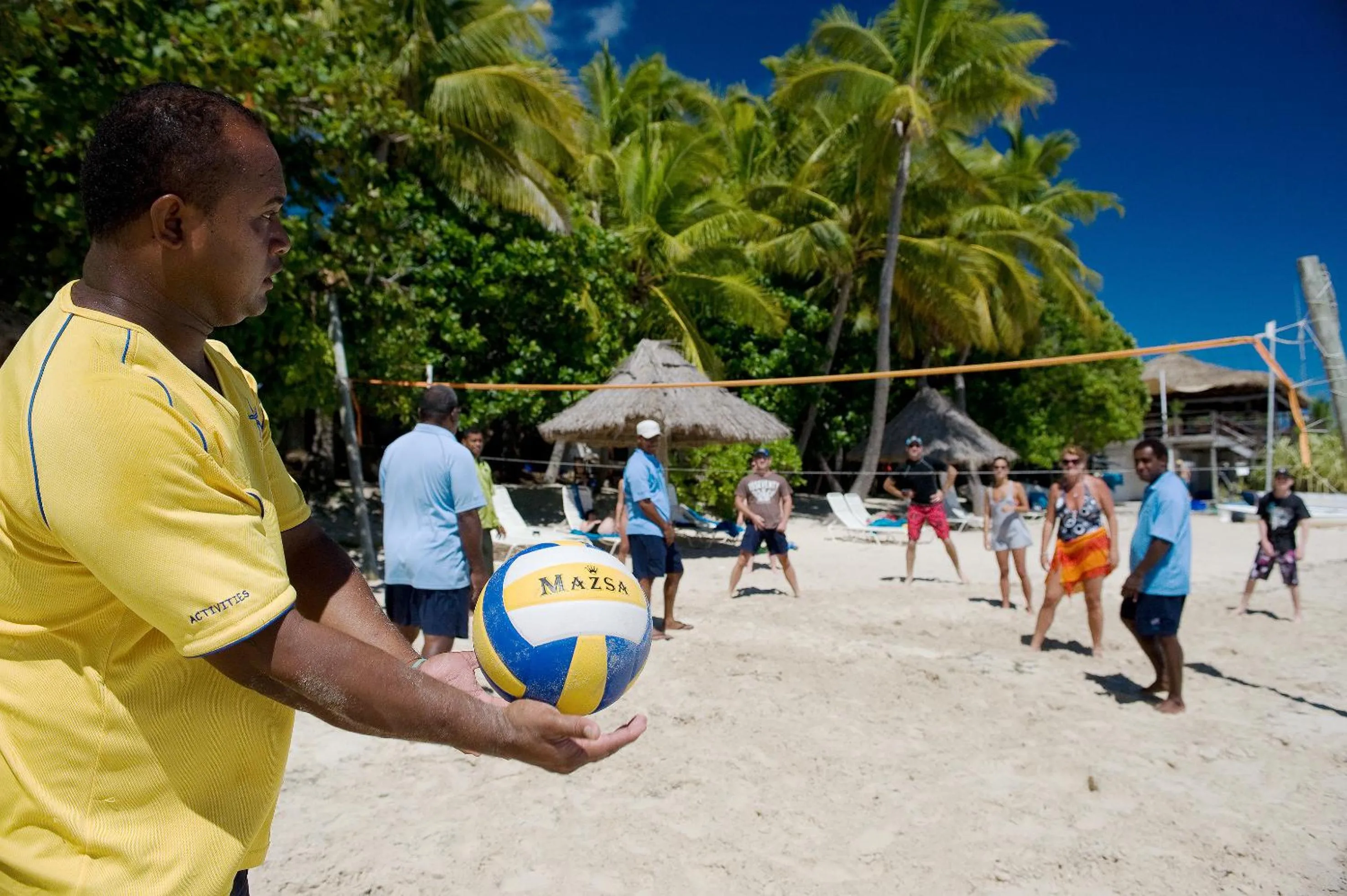 Day in Castaway Island, Fiji