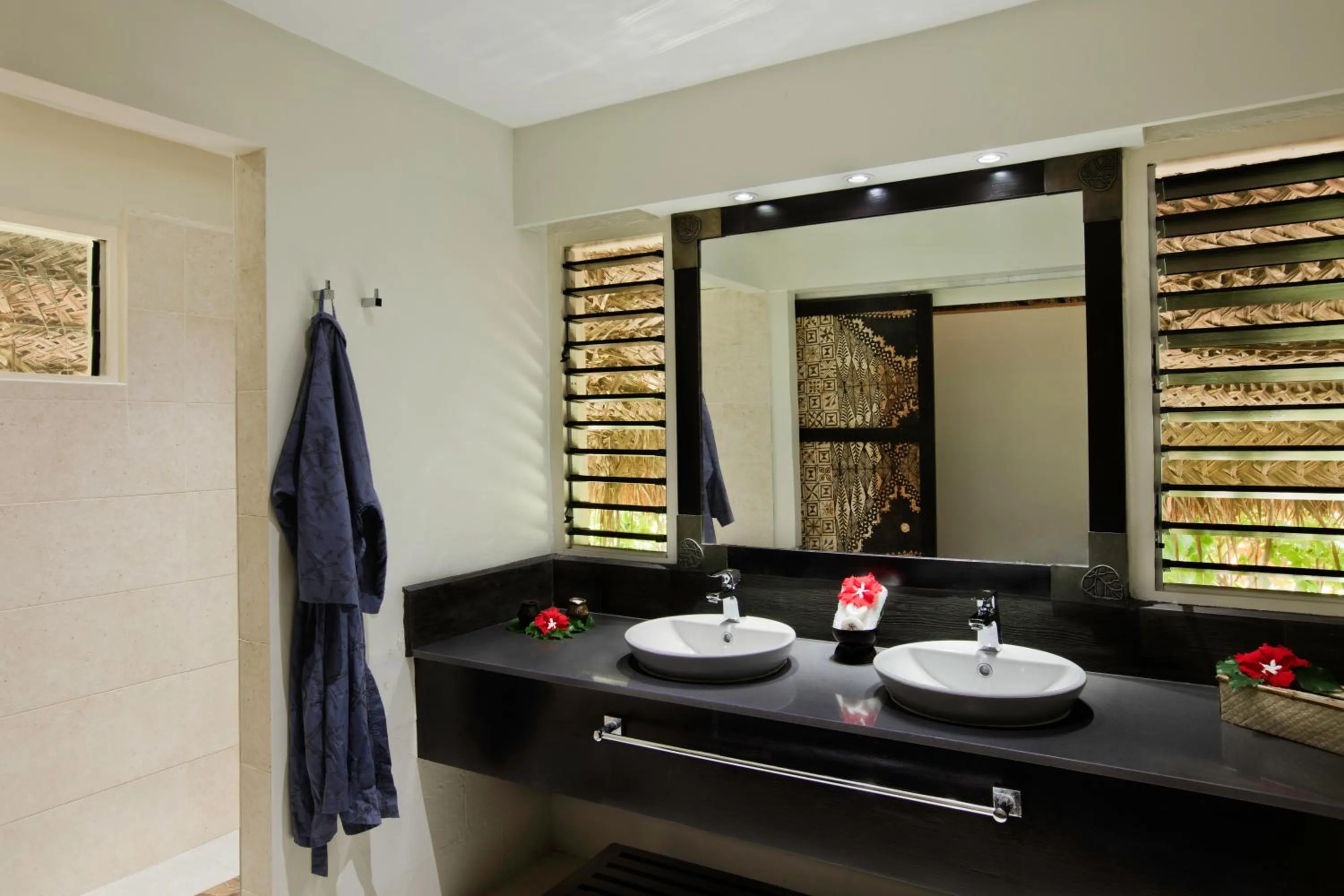 Shower in Castaway Island, Fiji