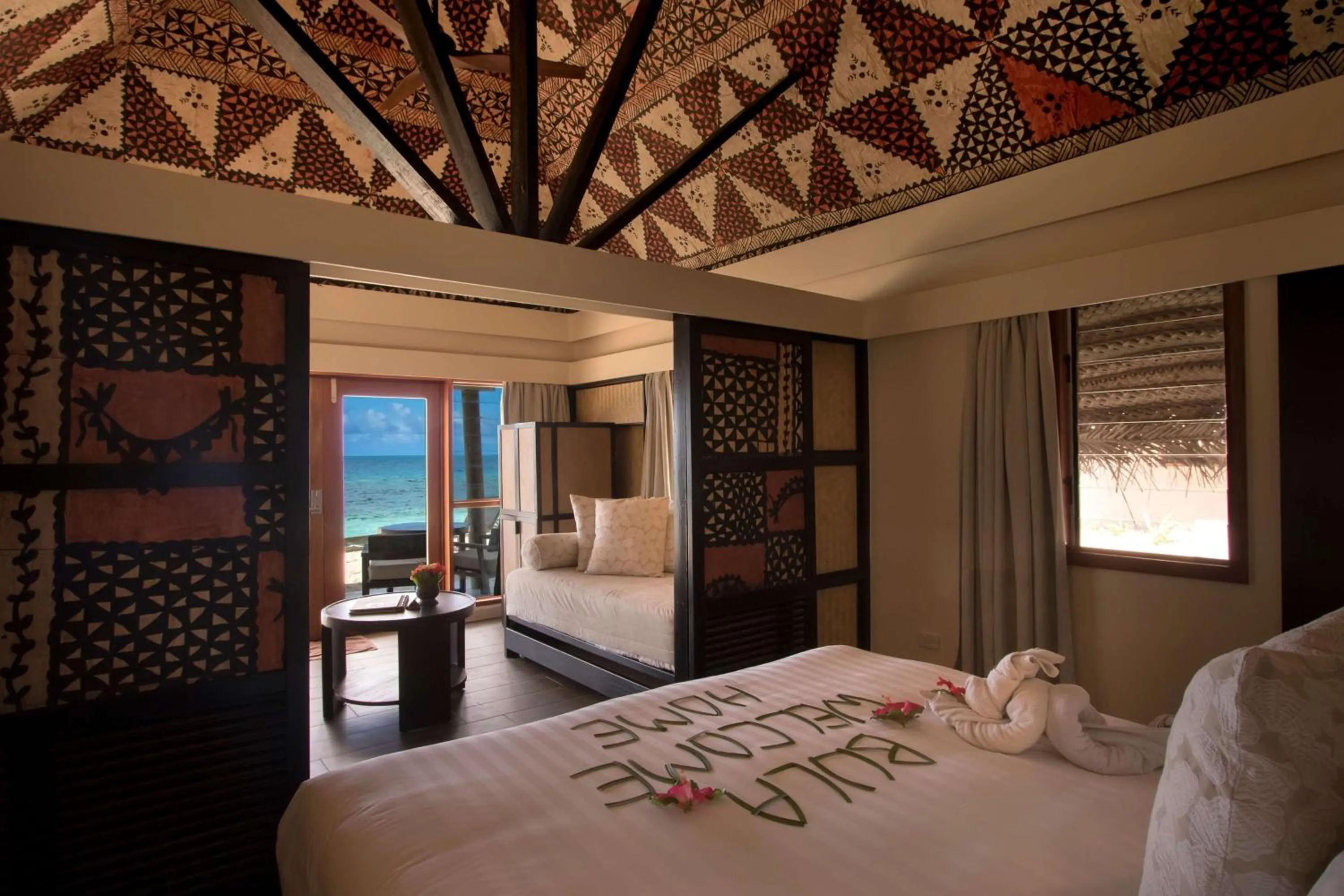 Bedroom, Bed in Castaway Island, Fiji