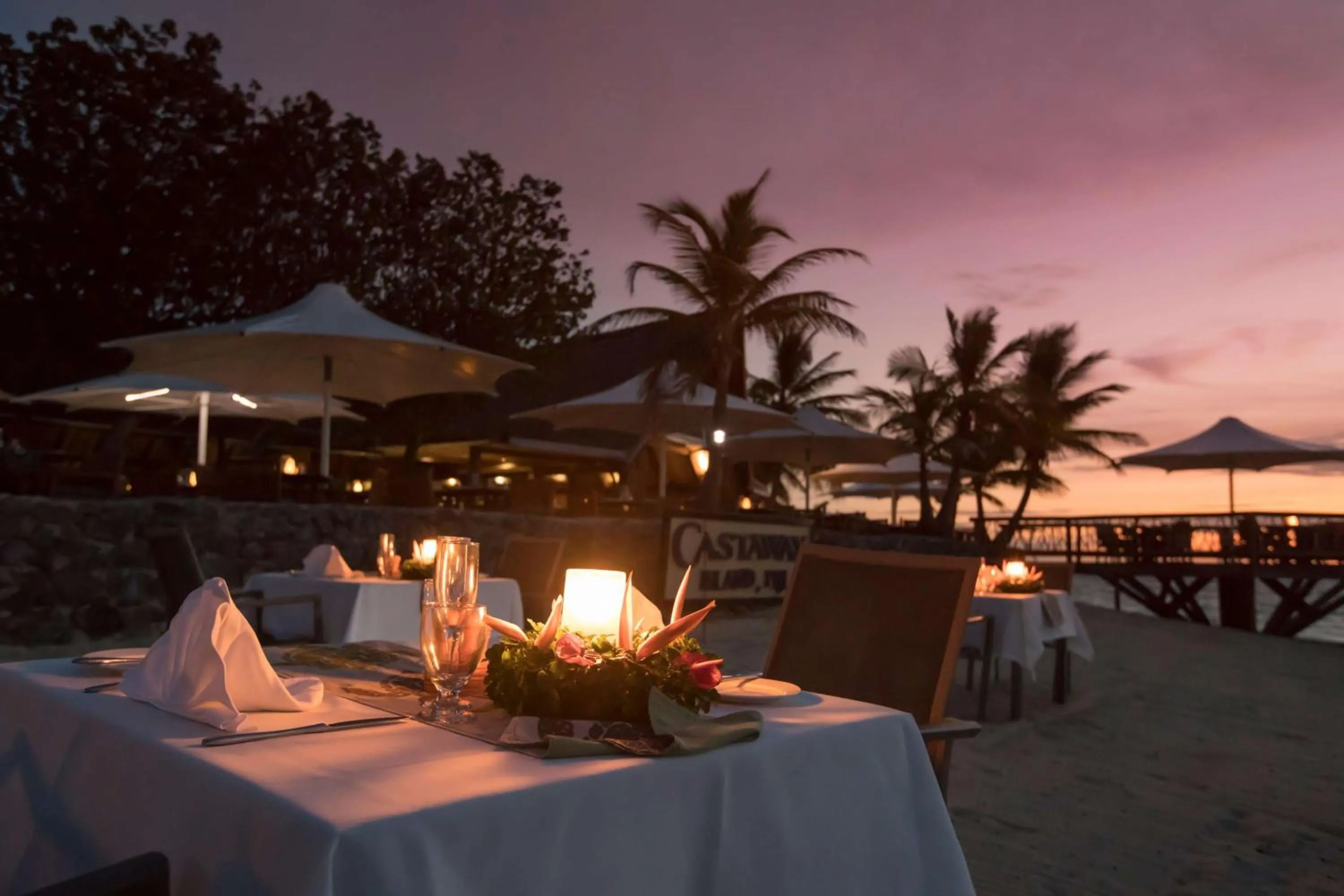 Restaurant/places to eat in Castaway Island, Fiji