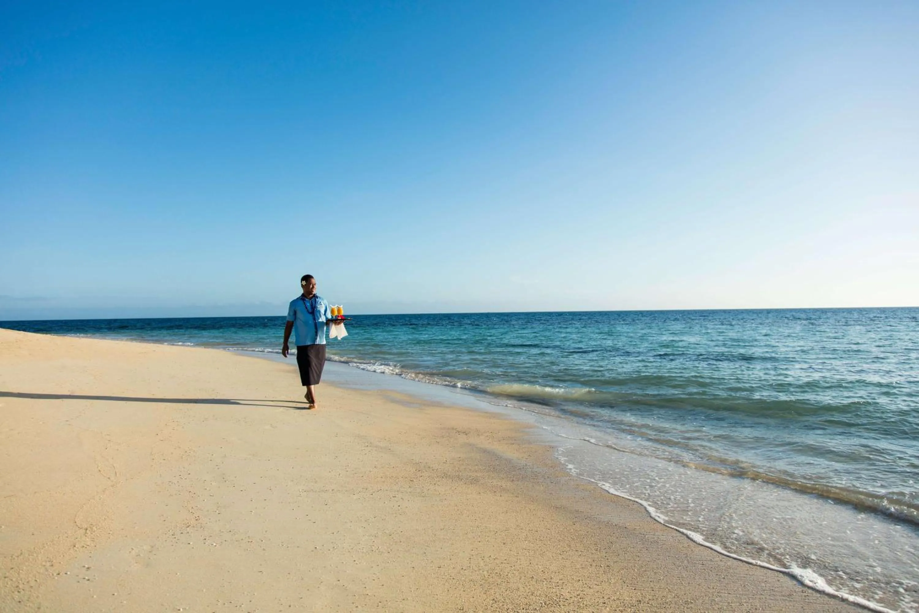 Beach in Castaway Island, Fiji