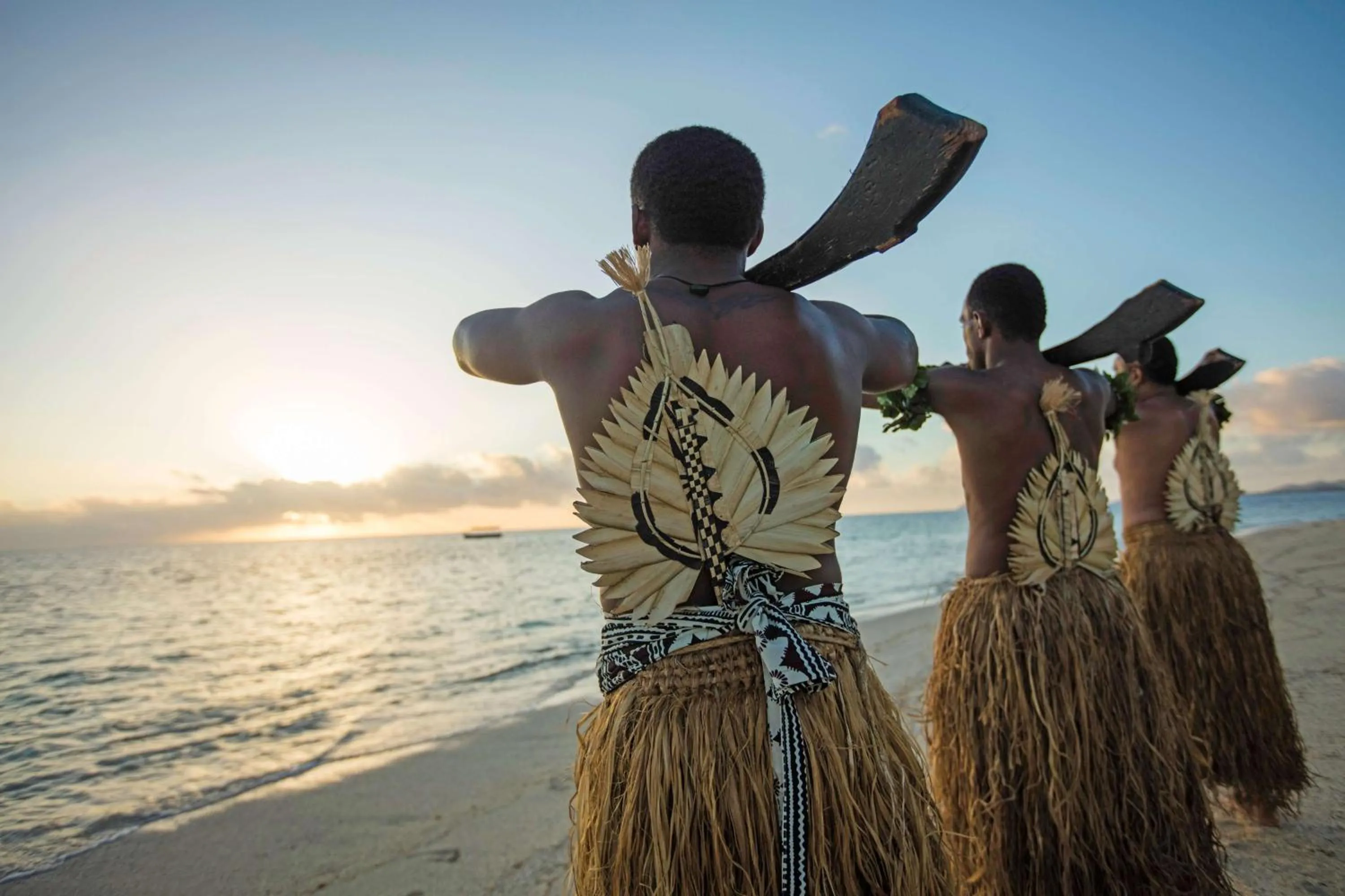 People in Castaway Island, Fiji