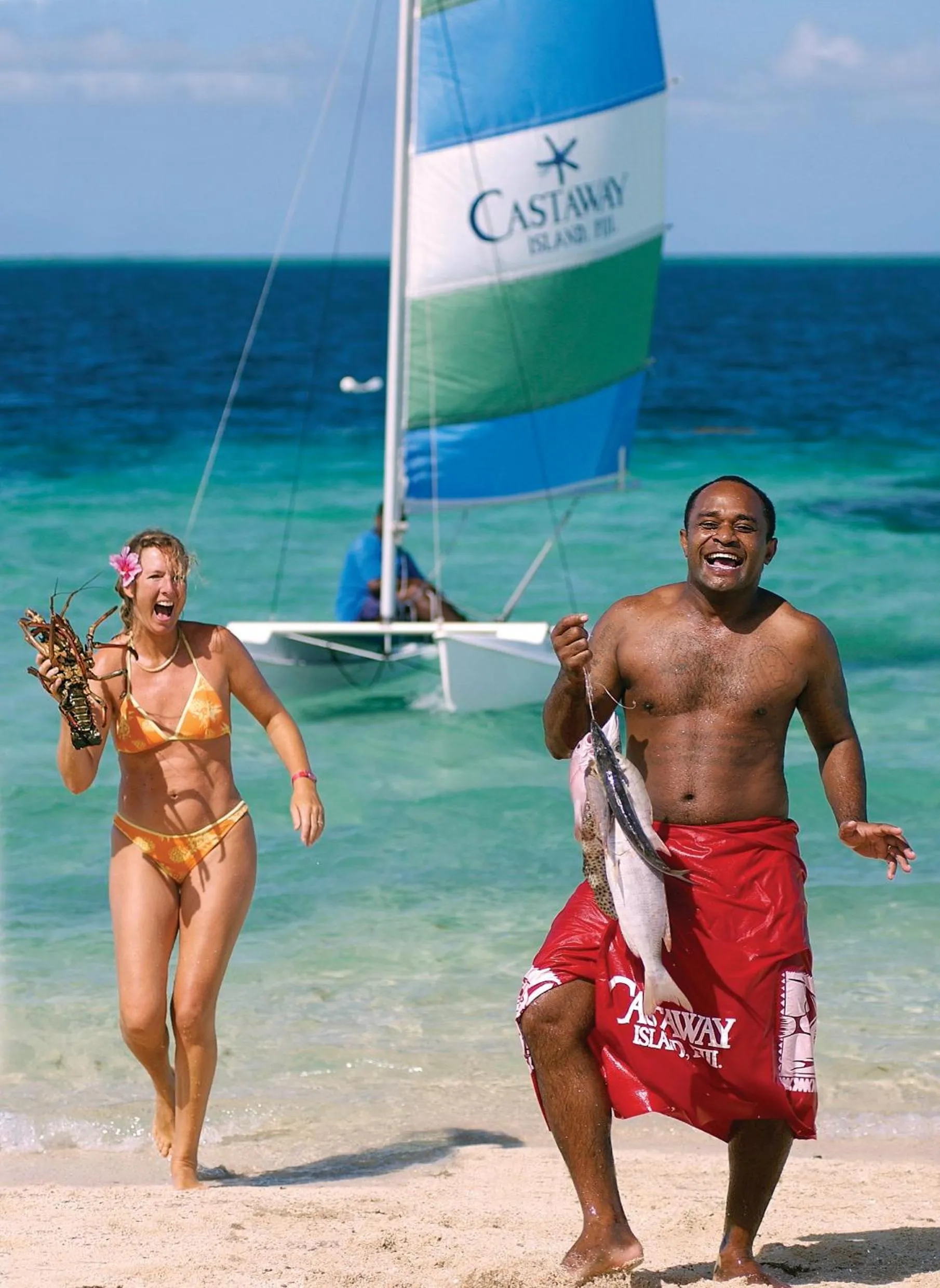 Day in Castaway Island, Fiji