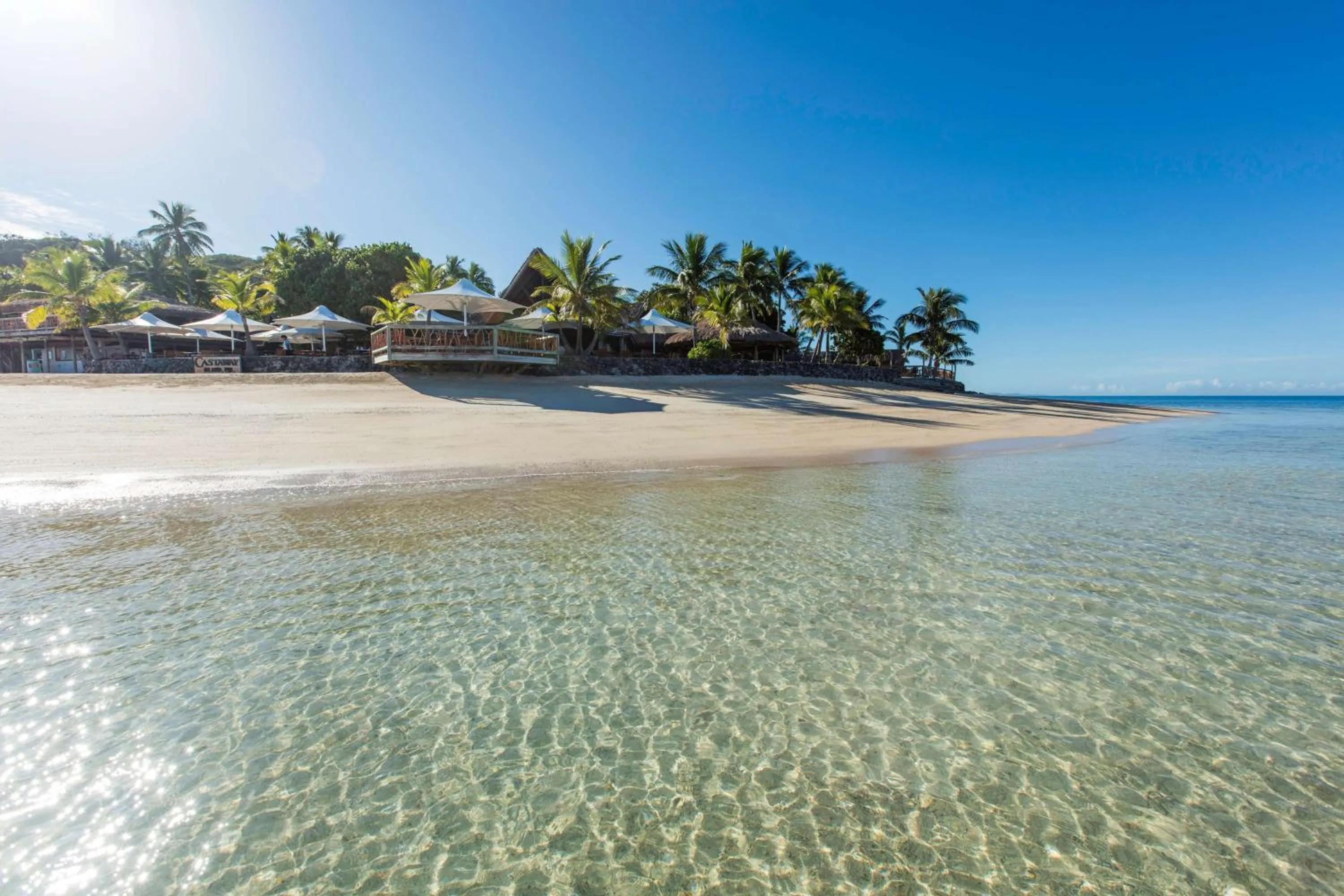 Beach in Castaway Island, Fiji