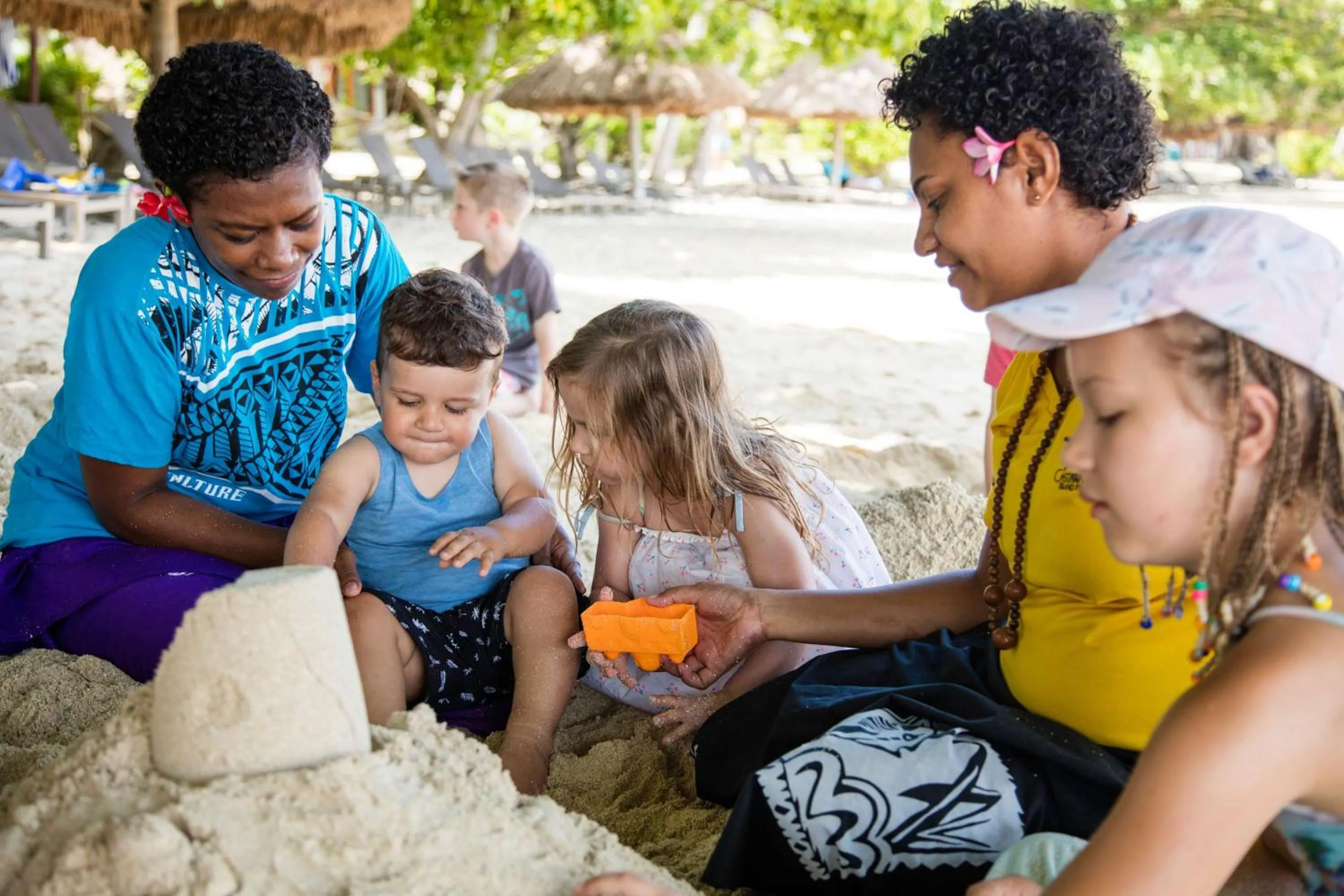 Kids's club in Castaway Island, Fiji