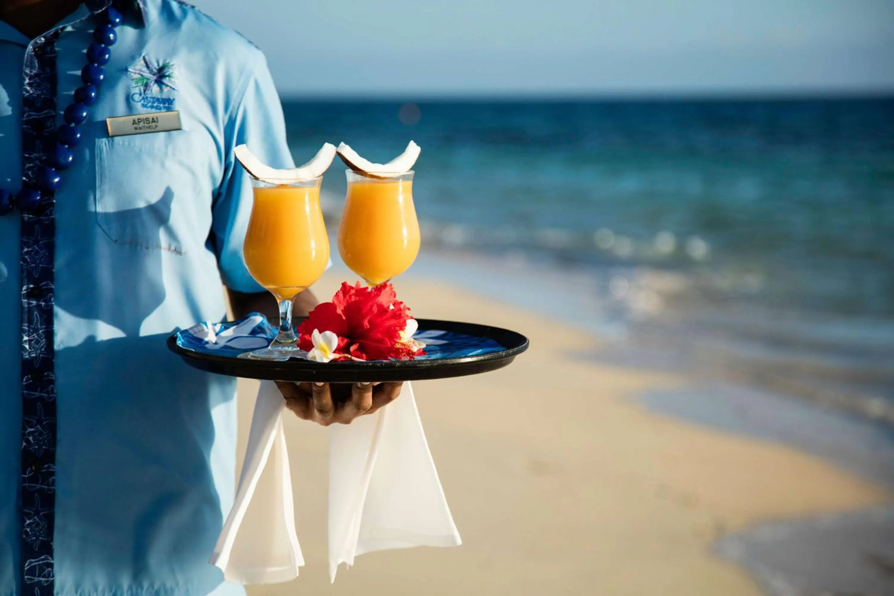 People in Castaway Island, Fiji