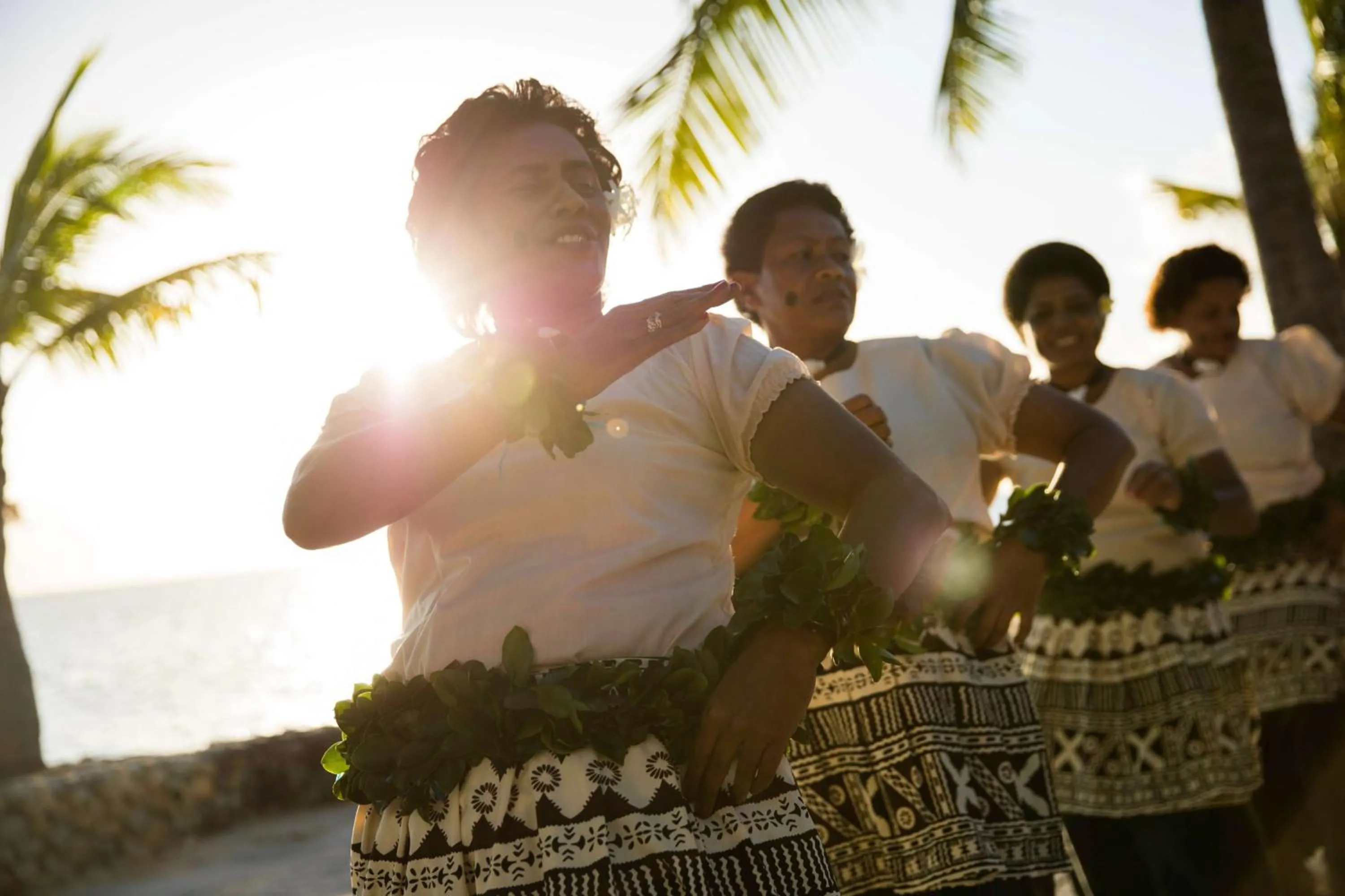 People in Castaway Island, Fiji