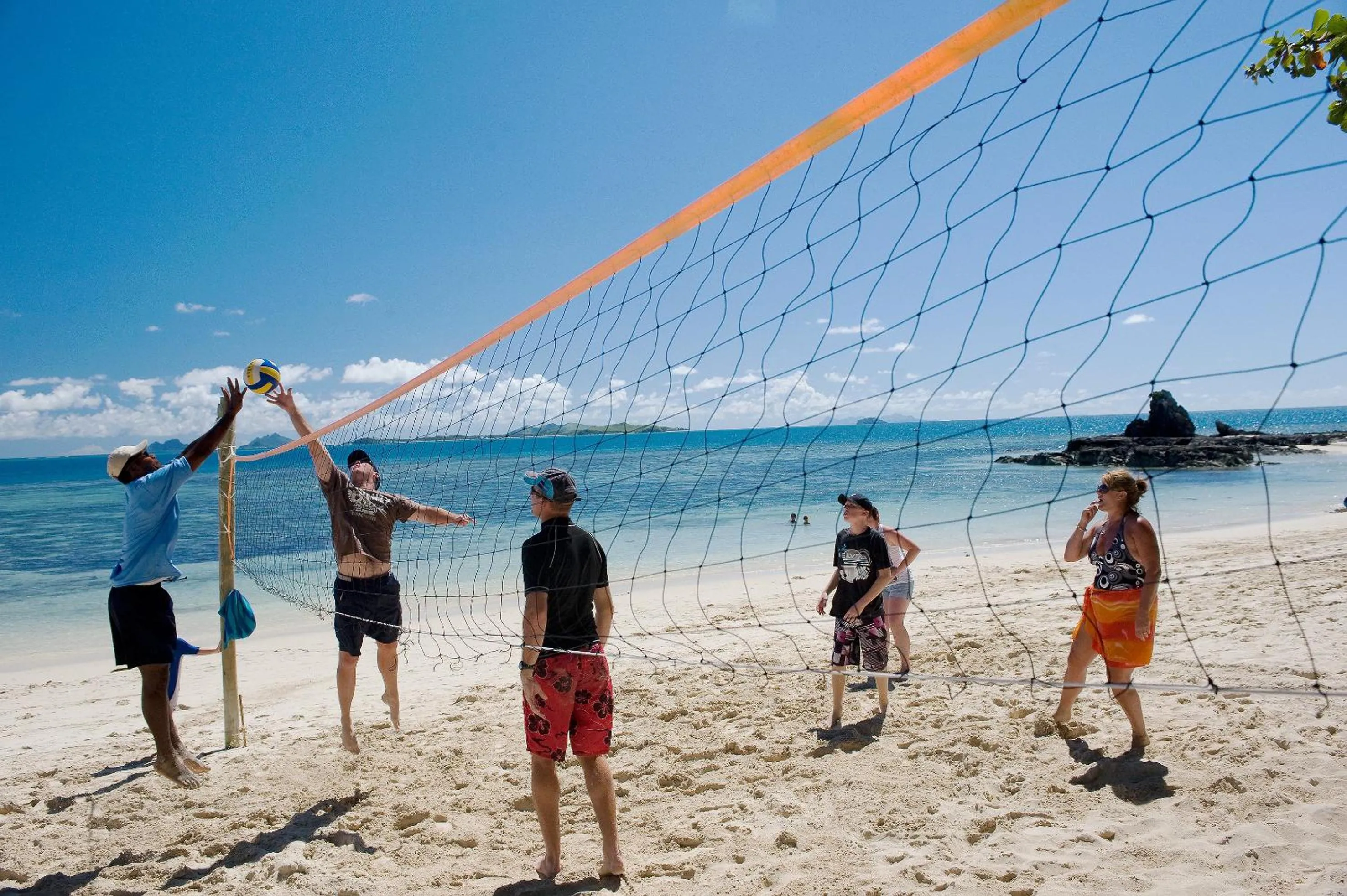 Day in Castaway Island, Fiji