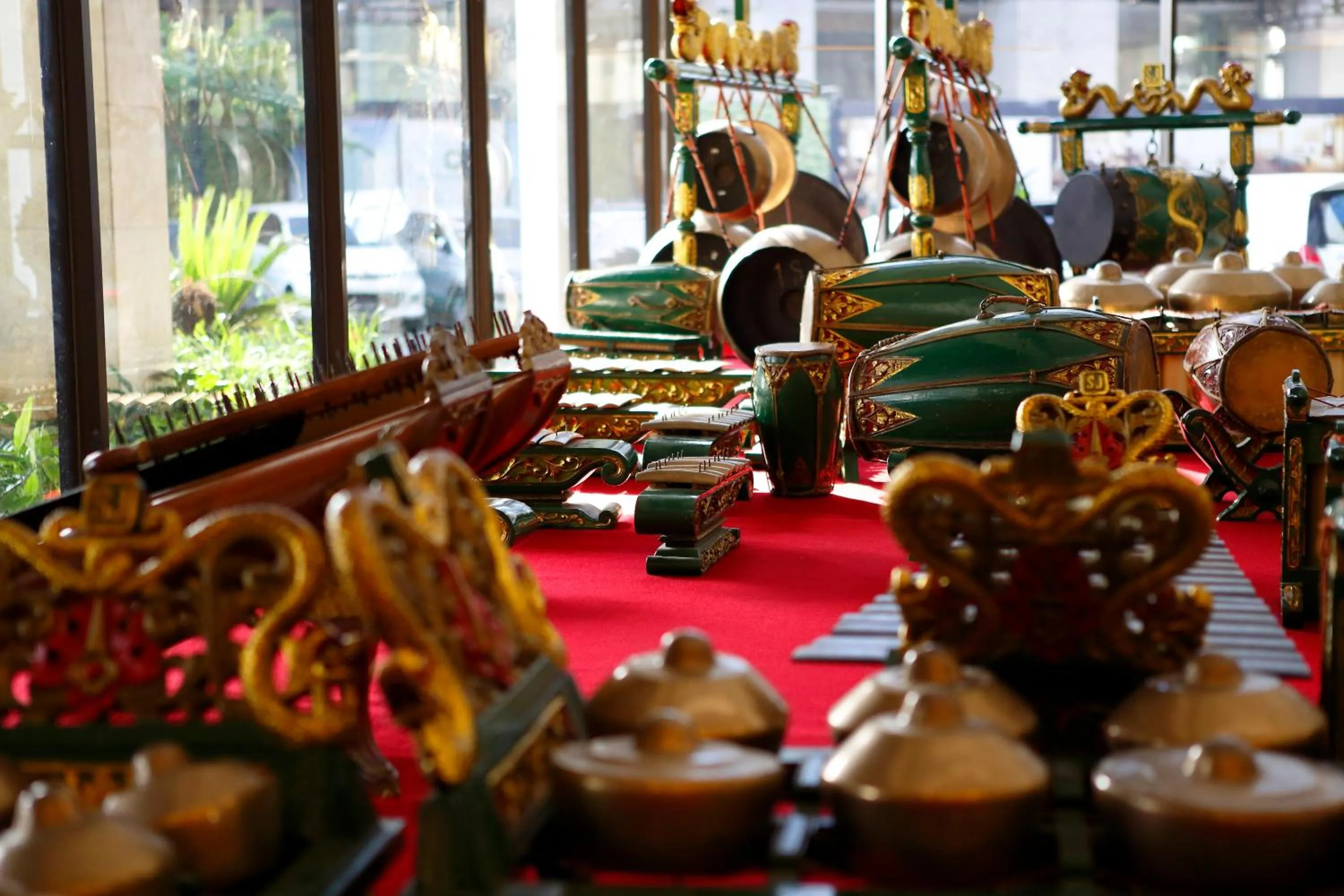 Decorative detail in Grand Sahid Jaya