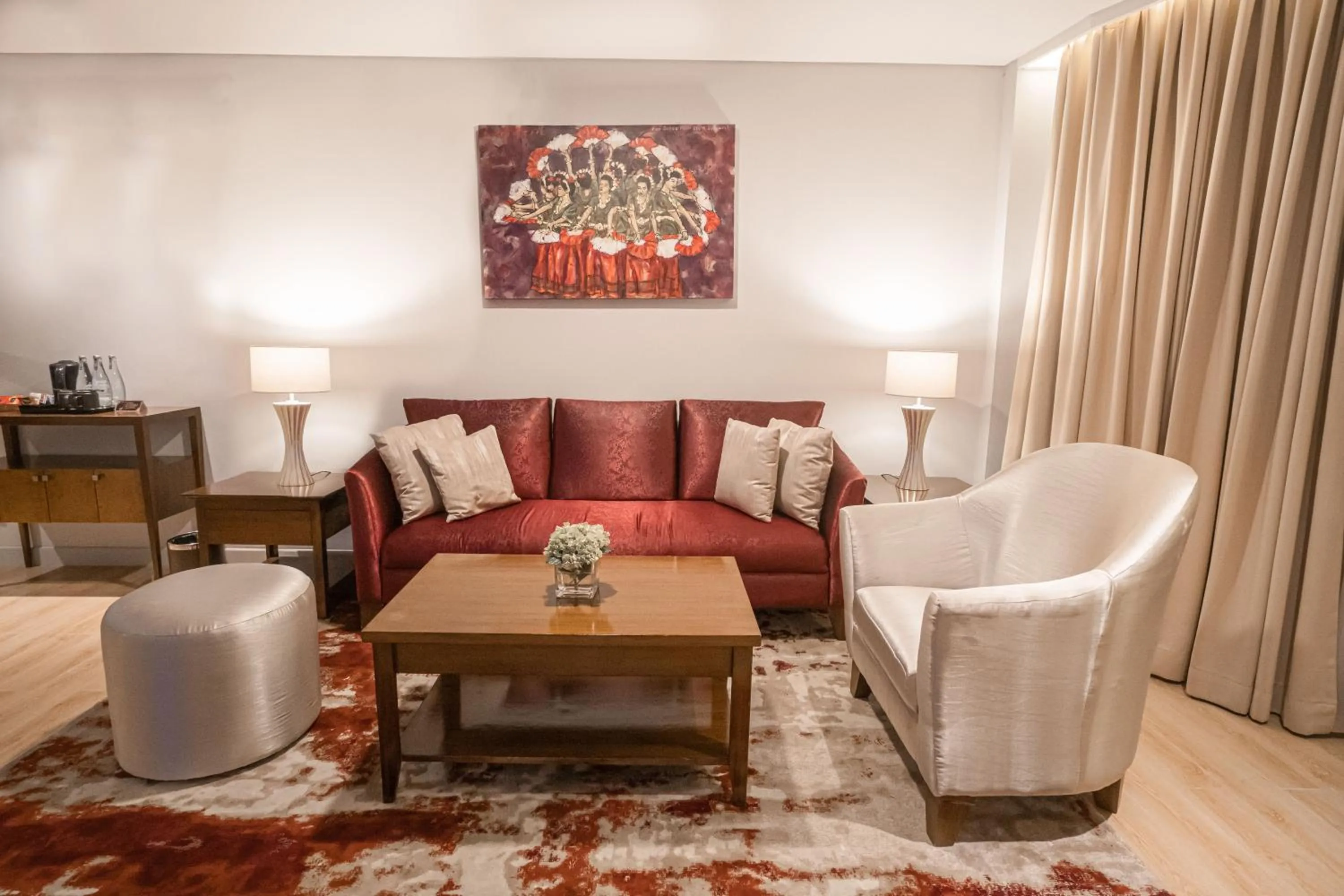 Living room in Grand Sahid Jaya