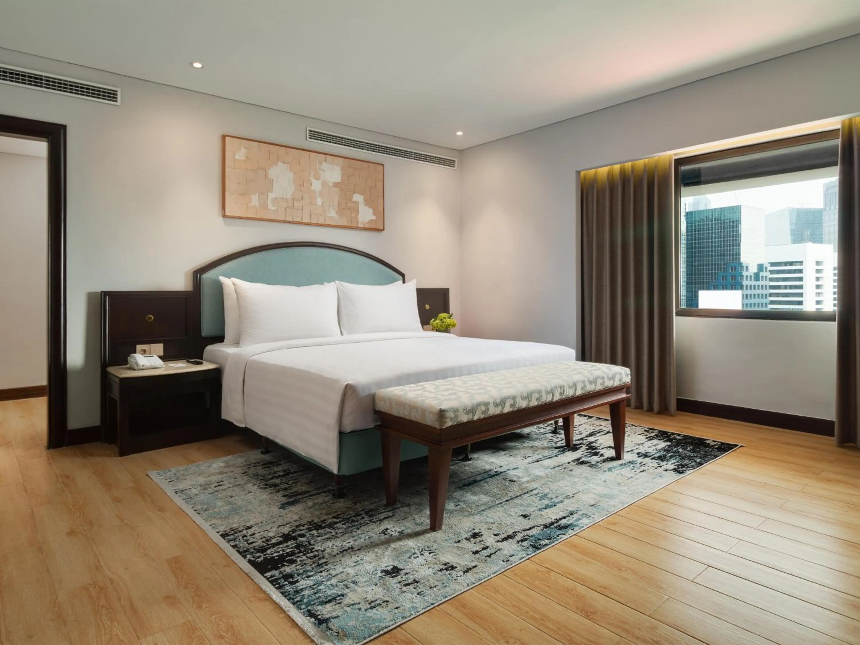 Bedroom, Bed in Grand Sahid Jaya