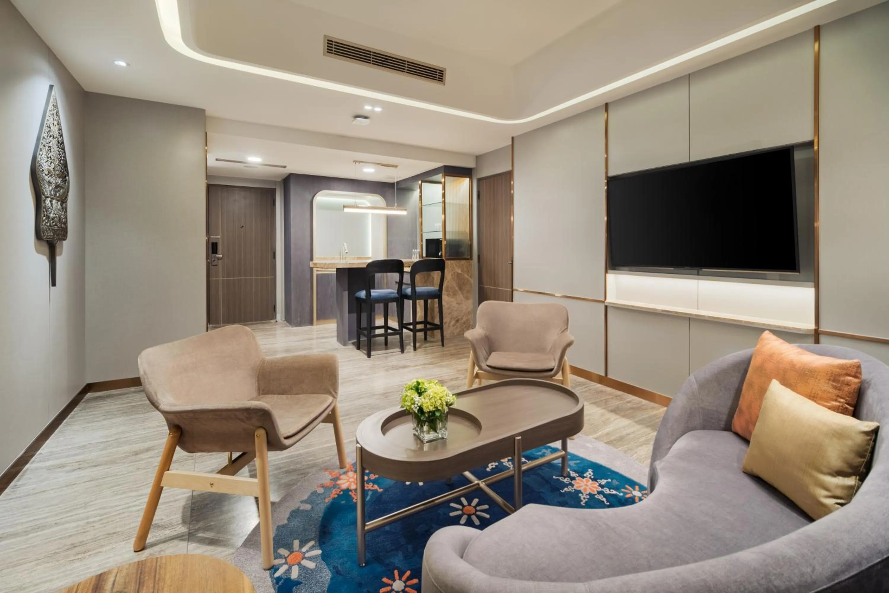 Living room in Grand Sahid Jaya