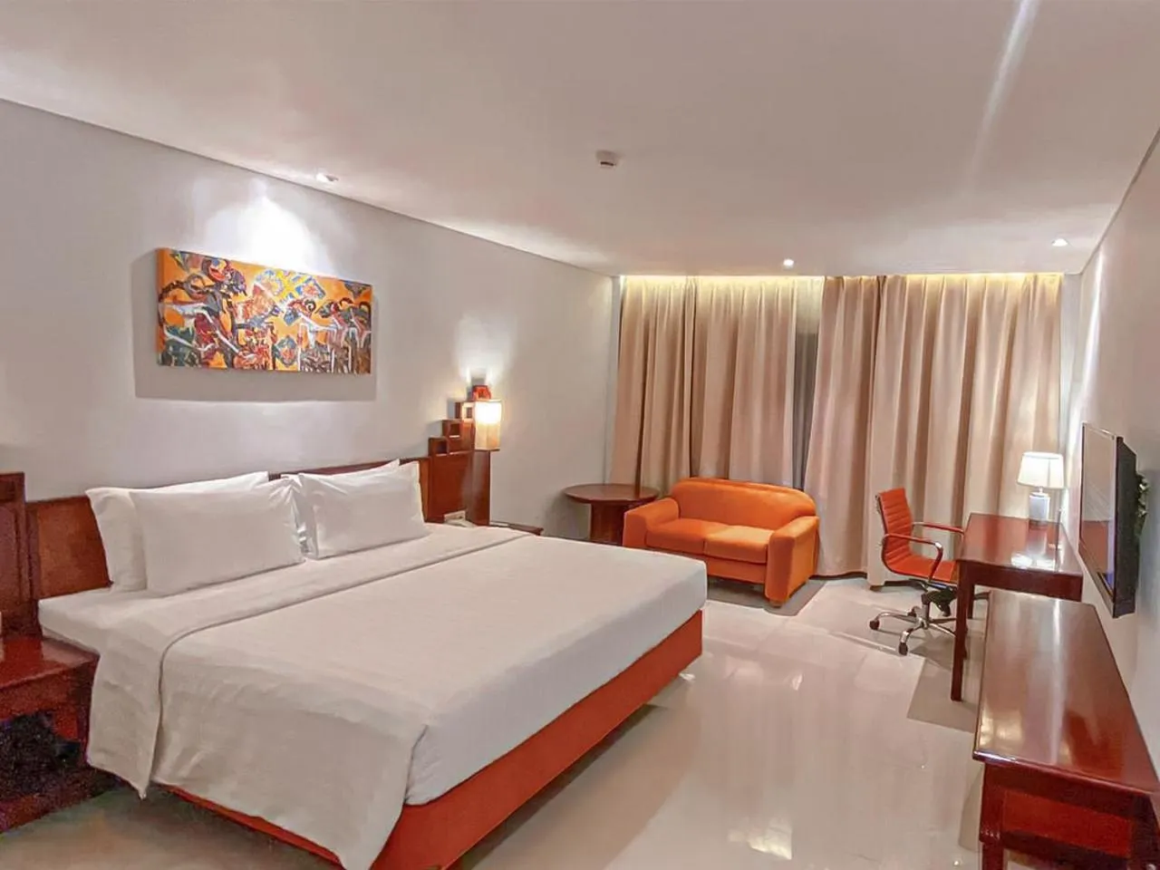Bedroom, Bed in Grand Sahid Jaya
