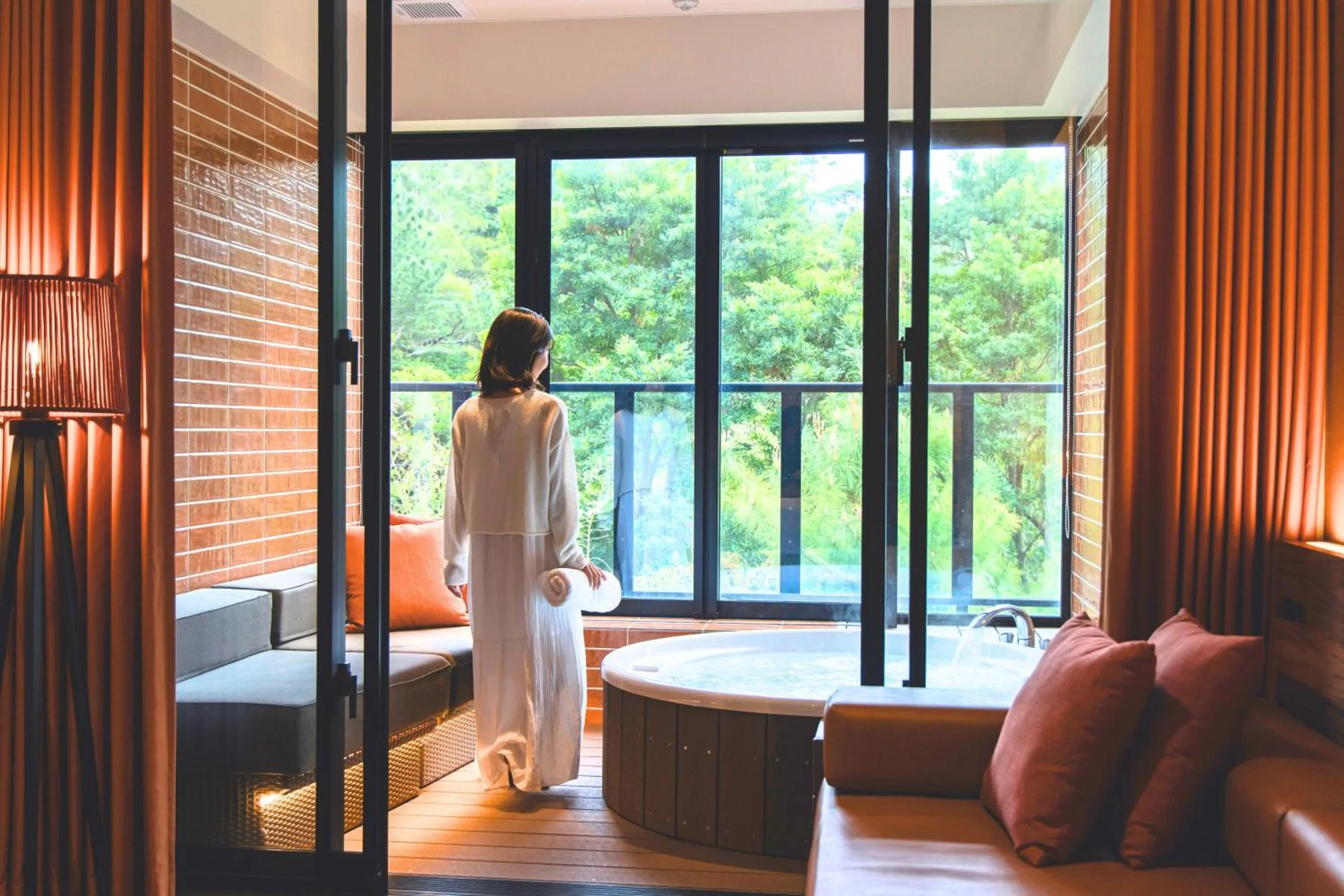 Photo of the whole room in TWIN LINE HOTEL YANBARU OKINAWA JAPAN Formerly Okinawa Suncoast Hotel