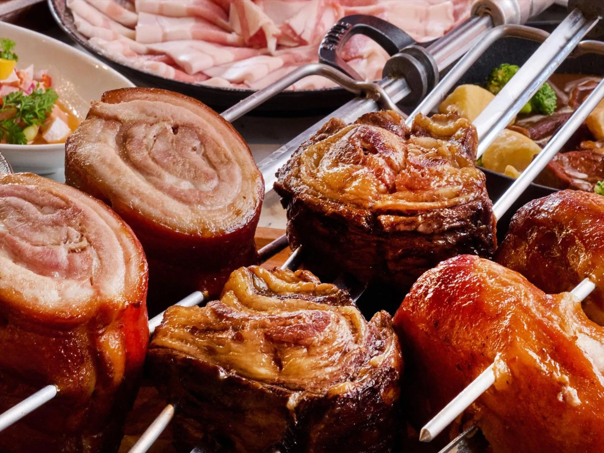 Dinner in TWIN LINE HOTEL YANBARU OKINAWA JAPAN Formerly Okinawa Suncoast Hotel