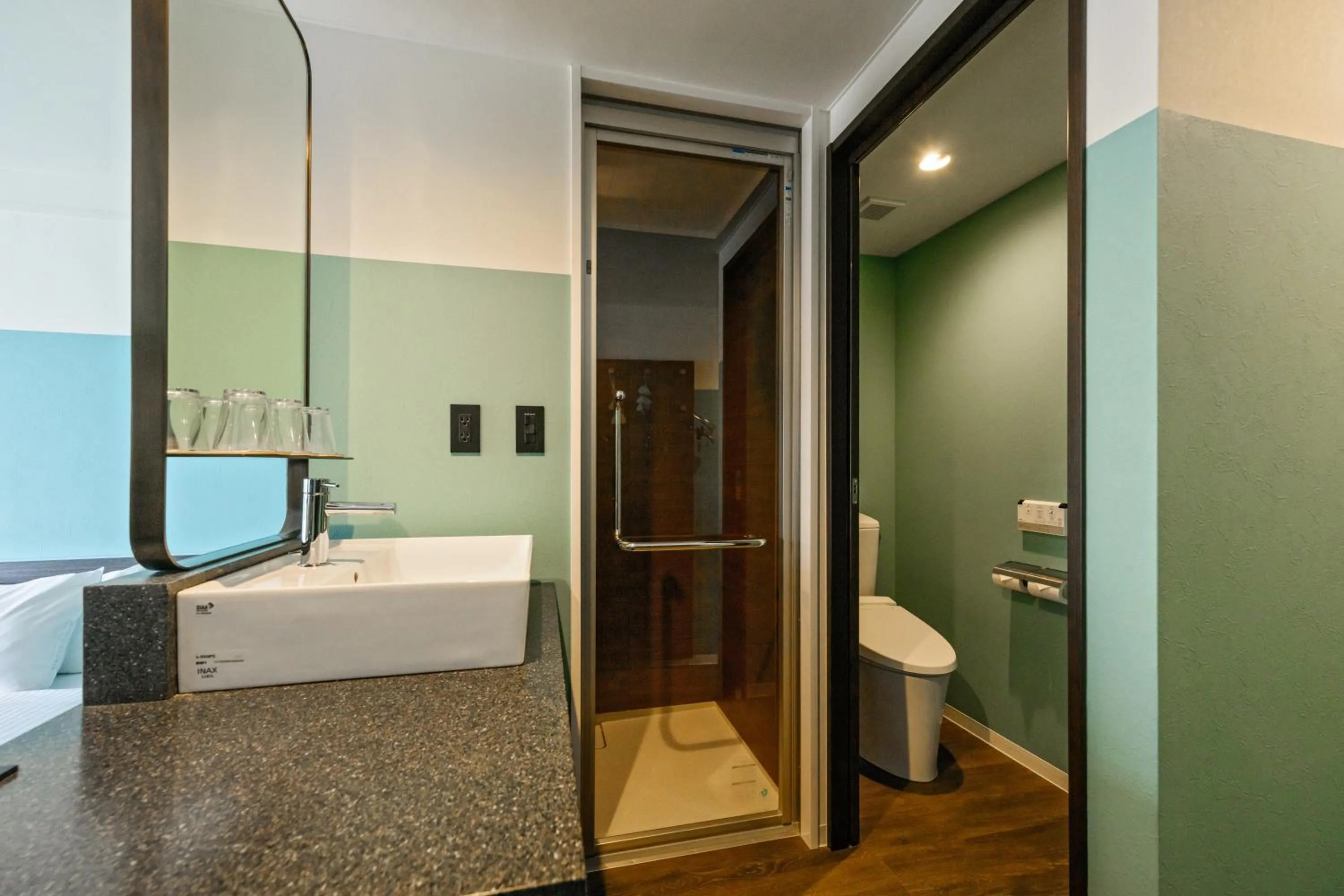 Photo of the whole room in TWIN LINE HOTEL YANBARU OKINAWA JAPAN Formerly Okinawa Suncoast Hotel