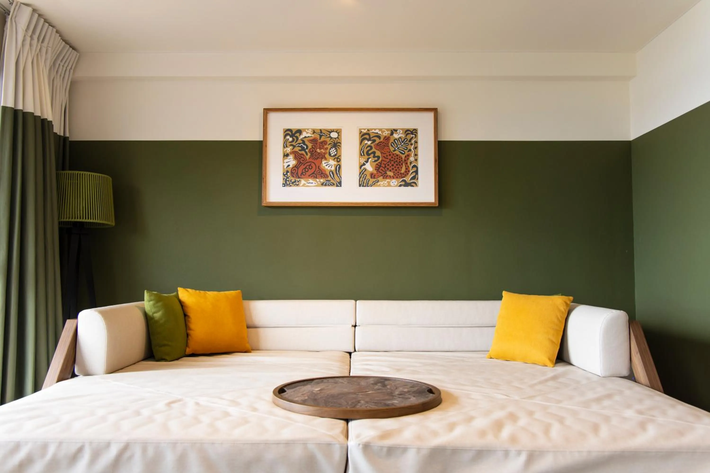 Photo of the whole room, Bed in TWIN LINE HOTEL YANBARU OKINAWA JAPAN Formerly Okinawa Suncoast Hotel