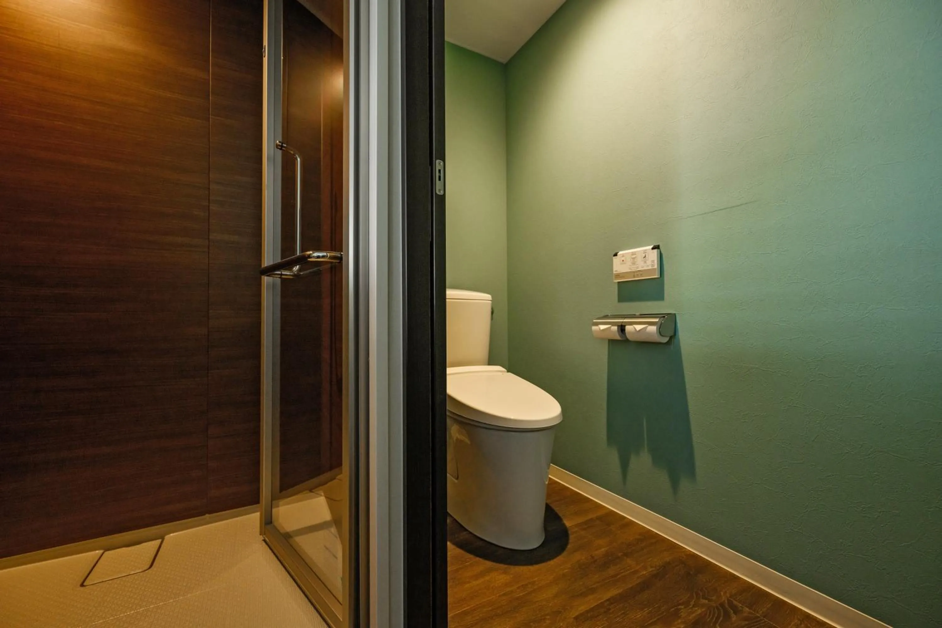 Toilet in TWIN LINE HOTEL YANBARU OKINAWA JAPAN Formerly Okinawa Suncoast Hotel