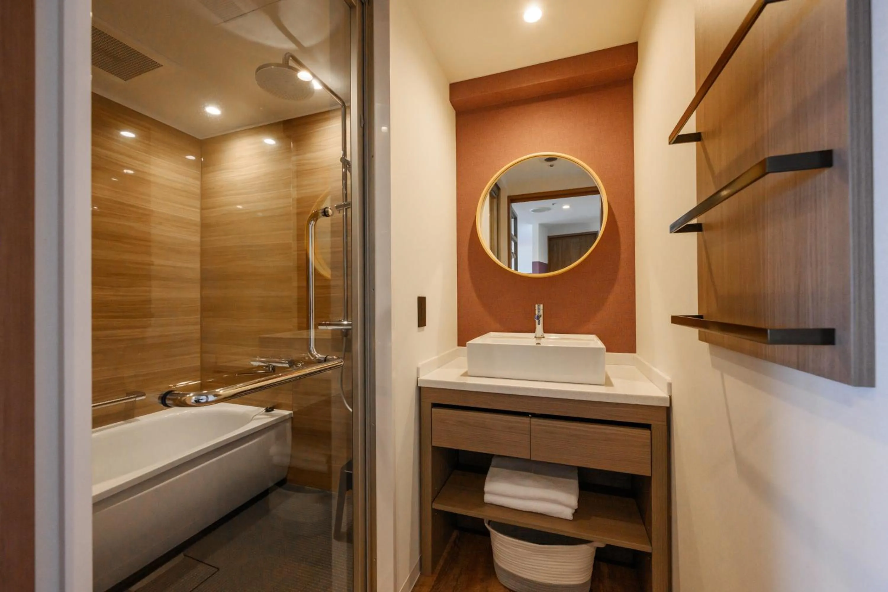 Bathroom in TWIN LINE HOTEL YANBARU OKINAWA JAPAN Formerly Okinawa Suncoast Hotel