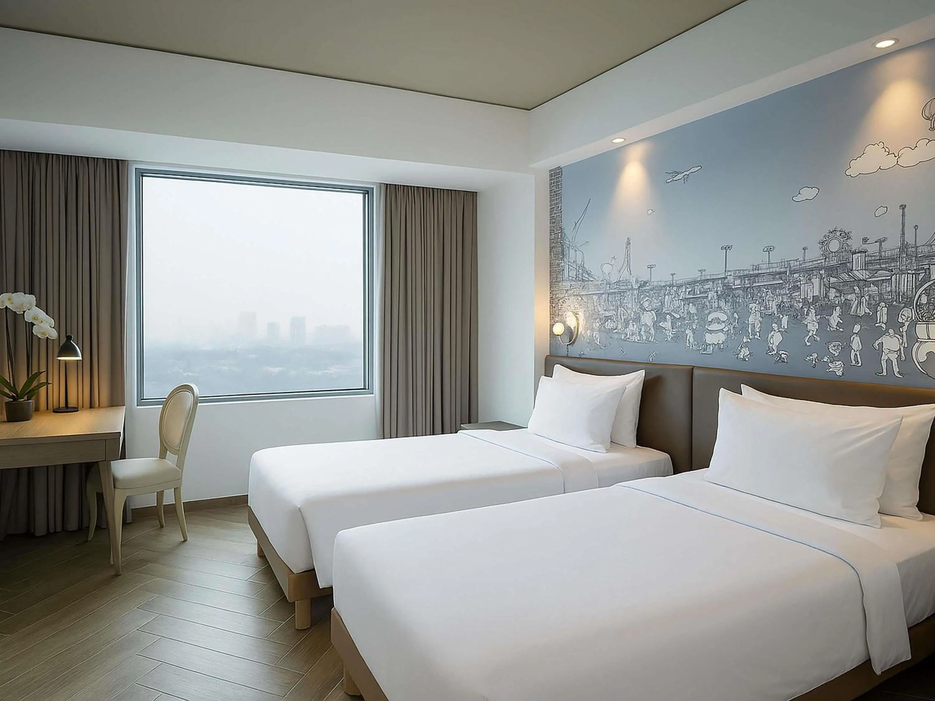 Bedroom, Bed in Mercure Jakarta Simatupang