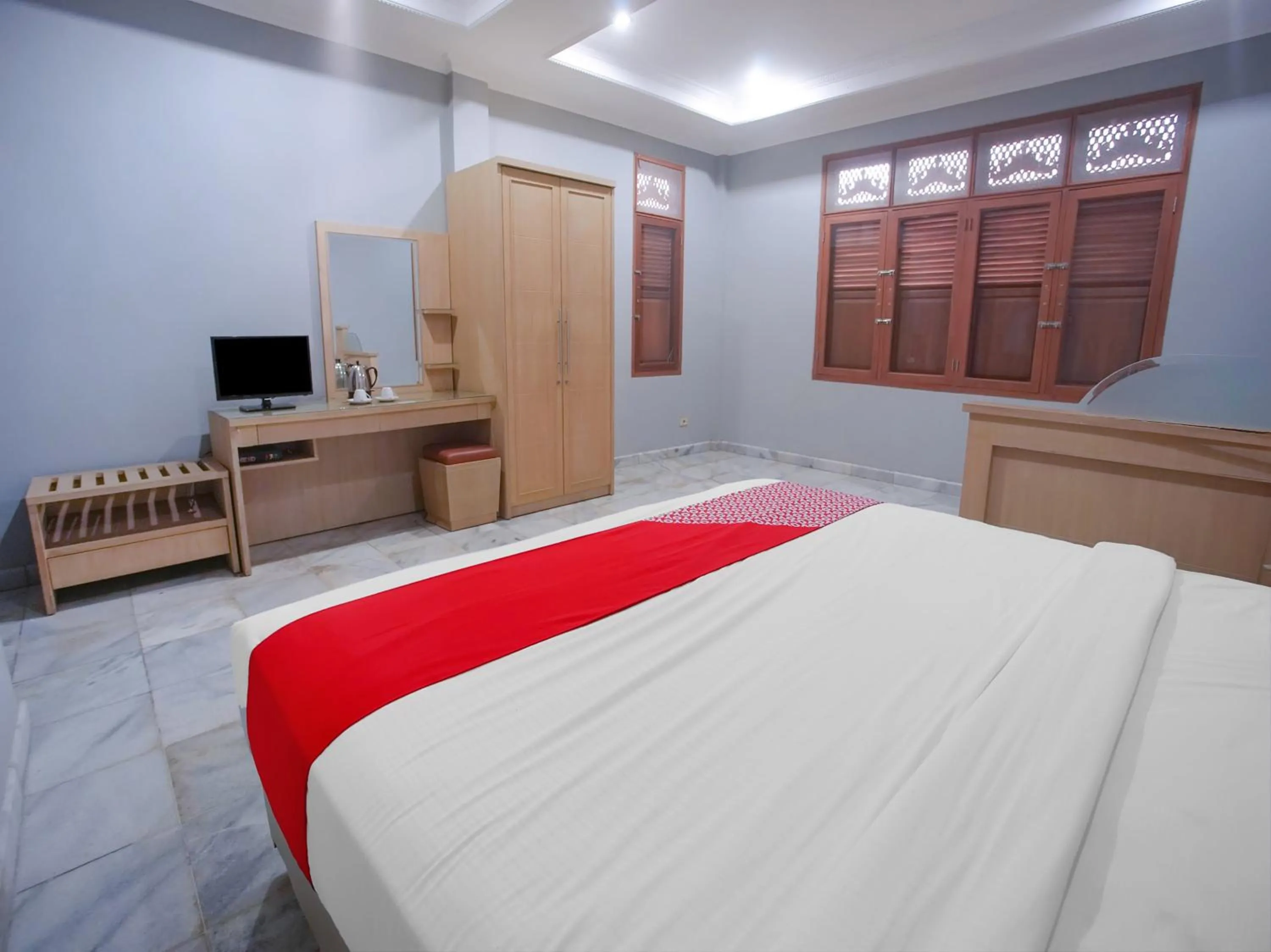 Bedroom, Bed in Collection O 89999 Hotel Bumi Kedaton Resort