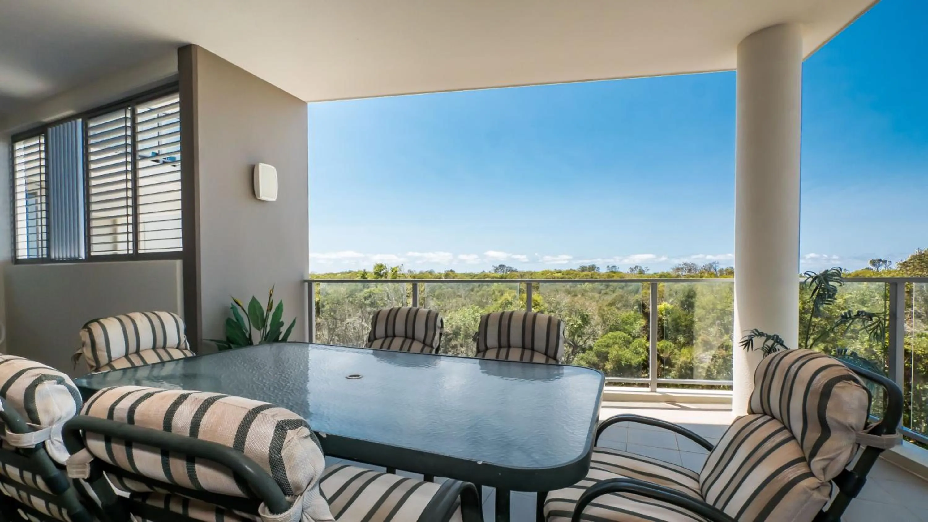Balcony/Terrace in White Shells Luxury Apartments Marcoola