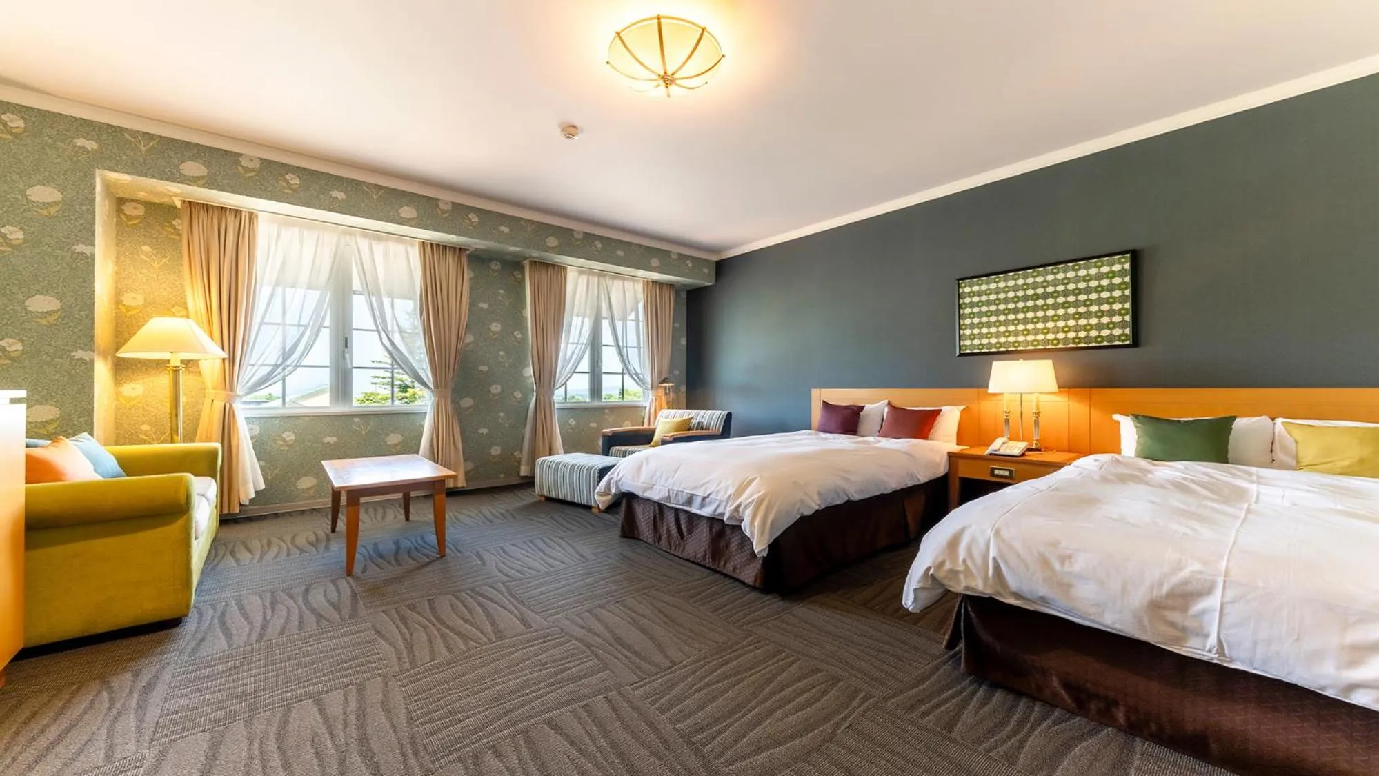 Photo of the whole room, Bed in Satoyama Auberge & Hot Spring Wellness Spa Sakuragaike Kurgarden