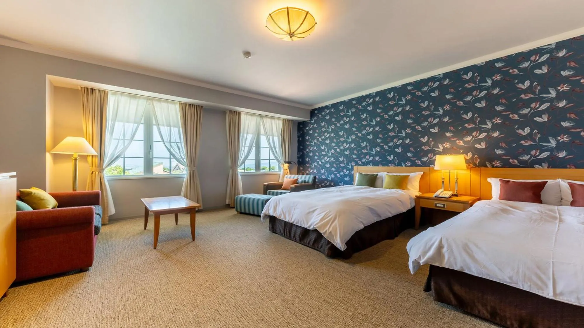 View (from property/room), Bed in Satoyama Auberge & Hot Spring Wellness Spa Sakuragaike Kurgarden