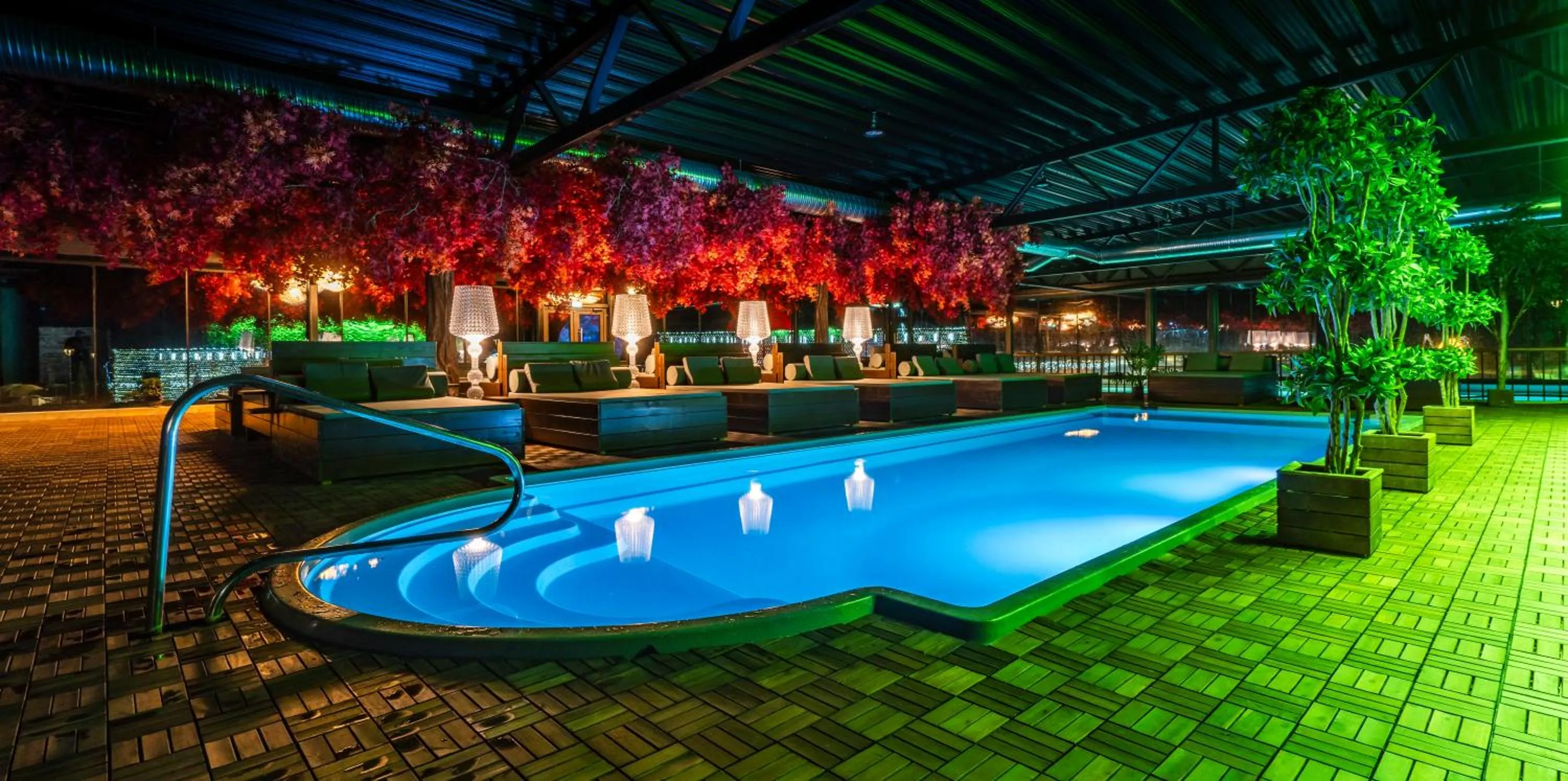 Swimming pool in Castle Spa Wagenküll