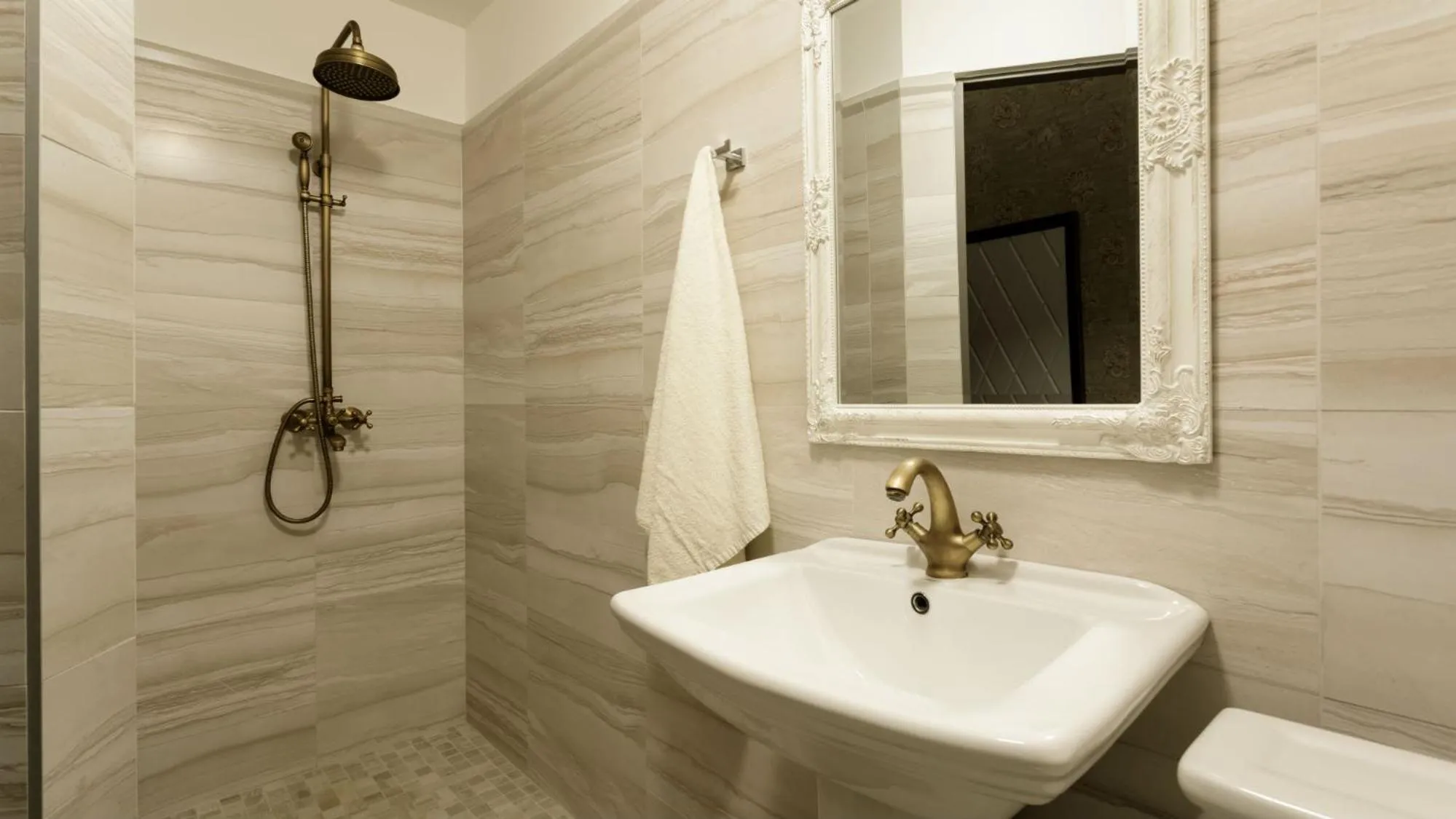 Shower in Castle Spa Wagenküll