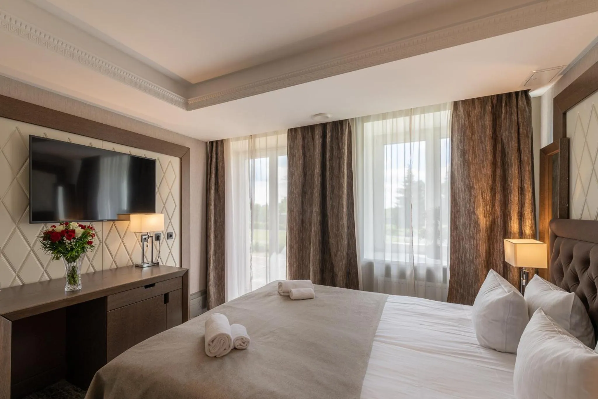 Bed in Castle Spa Wagenküll