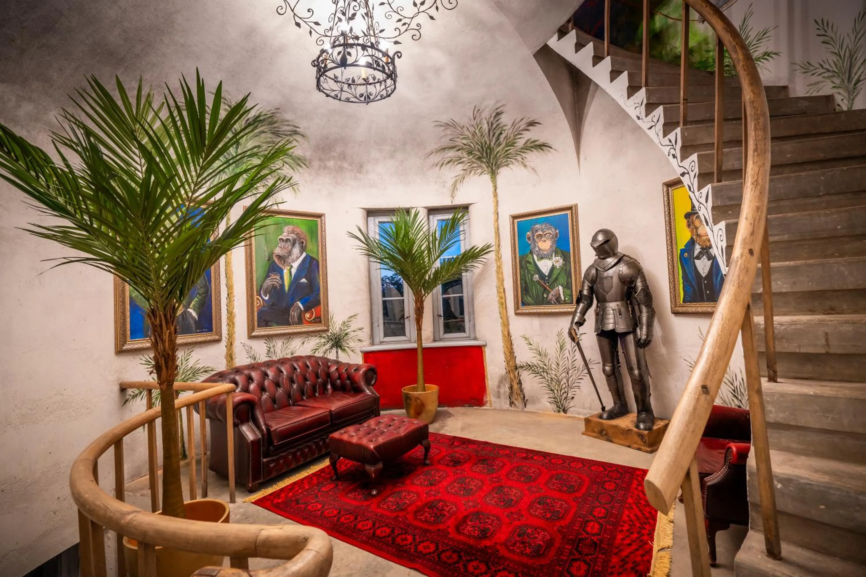 Seating area in Castle Spa Wagenküll