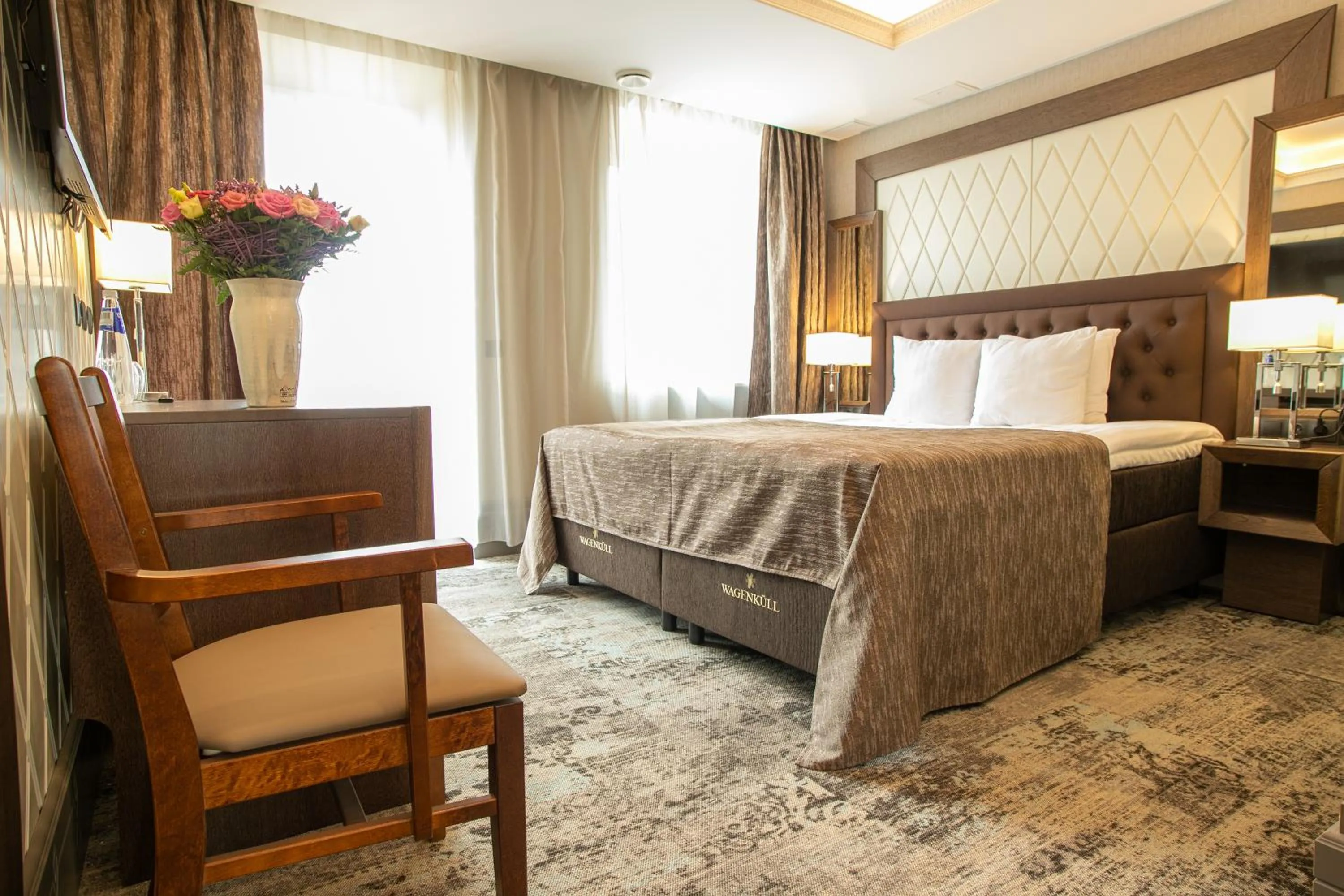 Bed in Castle Spa Wagenküll