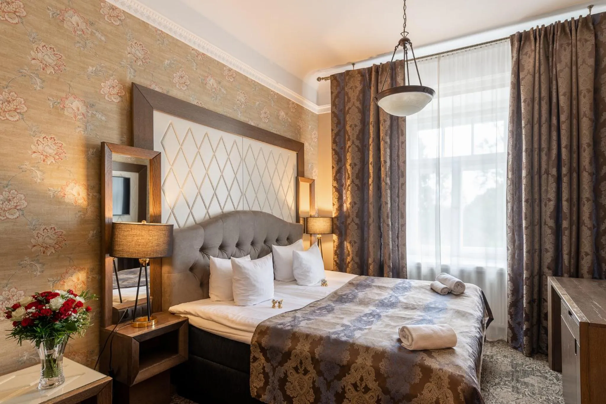 Bed in Castle Spa Wagenküll