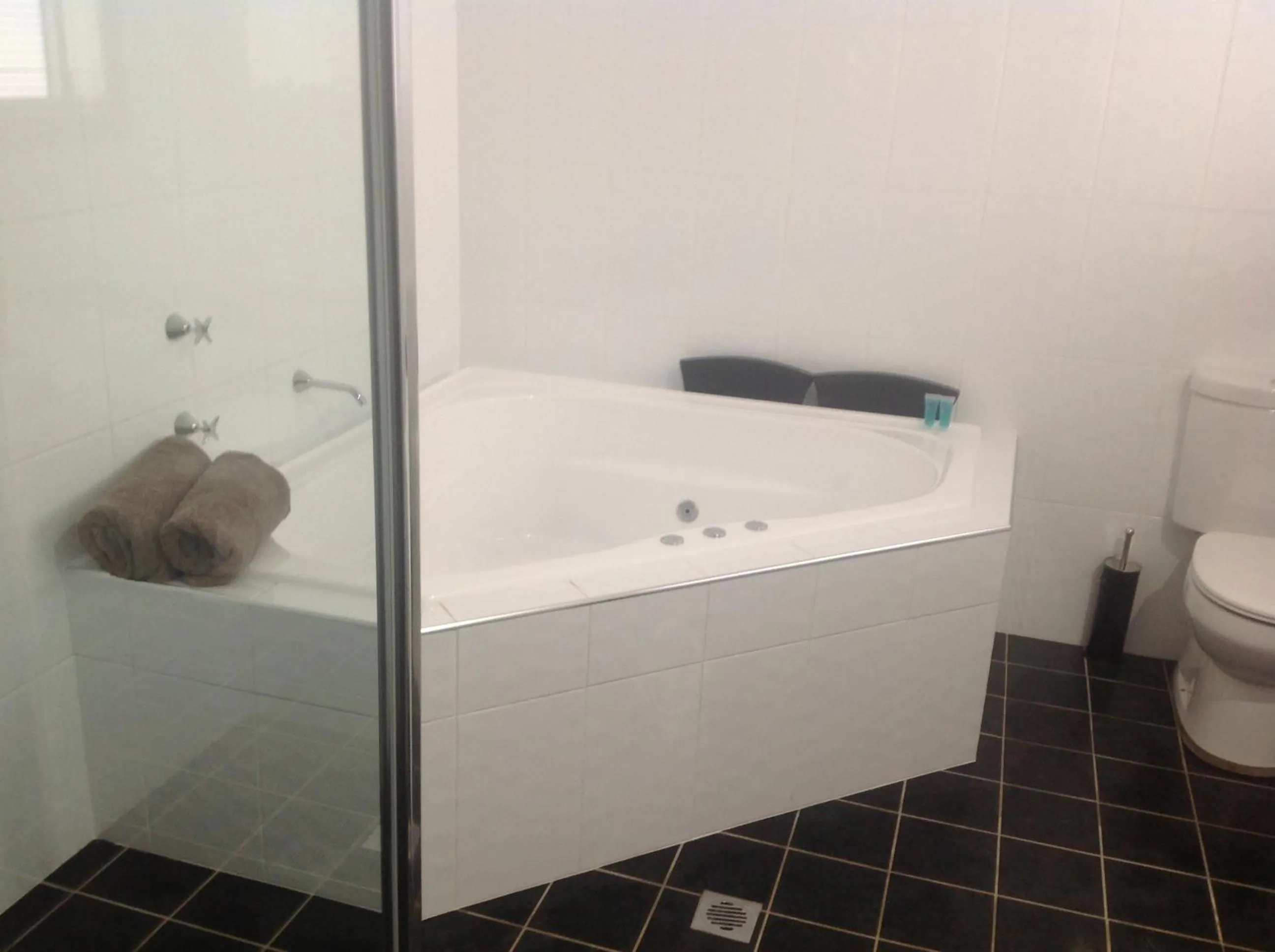 Bathroom in Akuna Motor Inn and Apartments