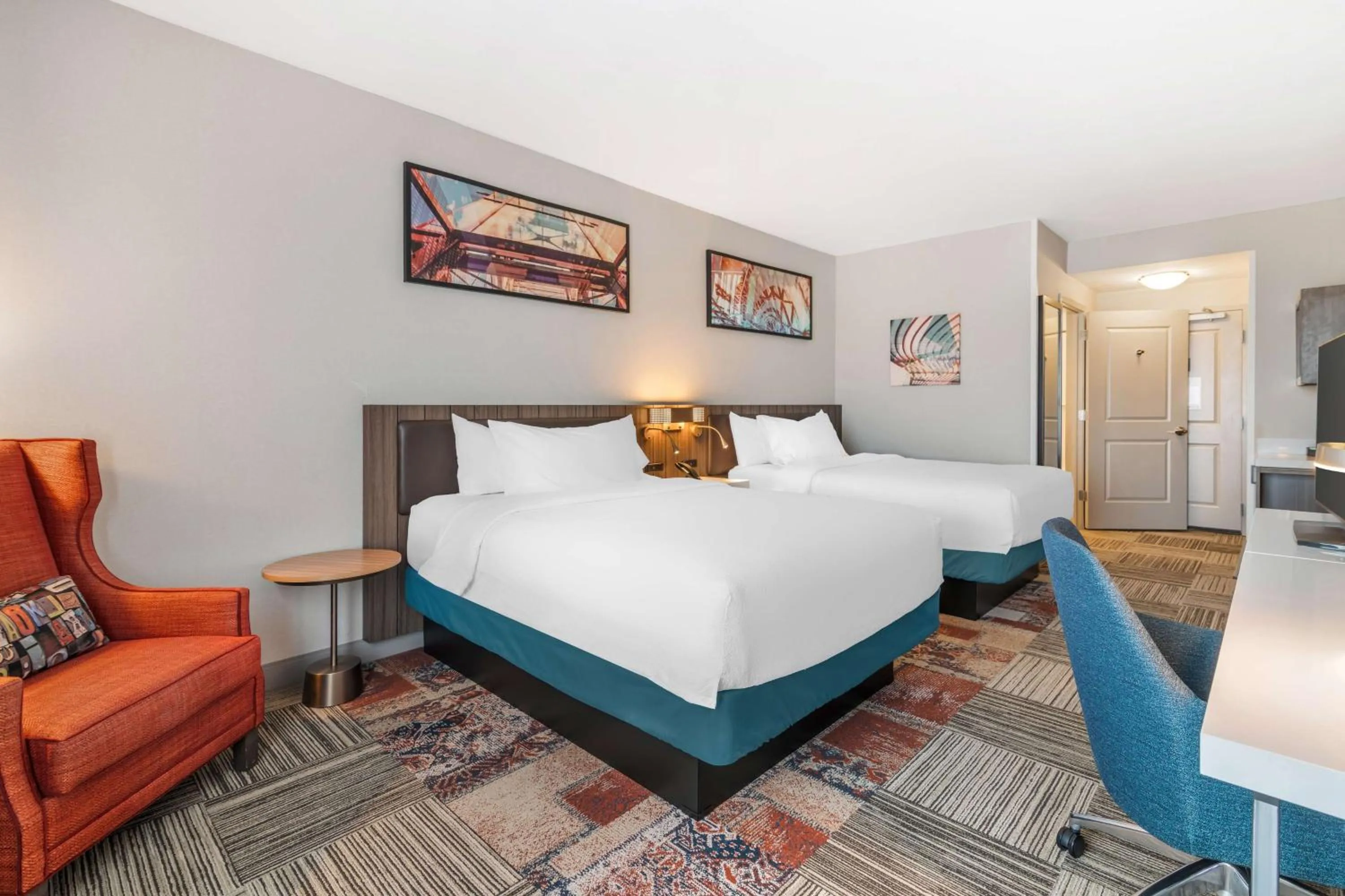 Bed in Hilton Garden Inn Albany-SUNY Area