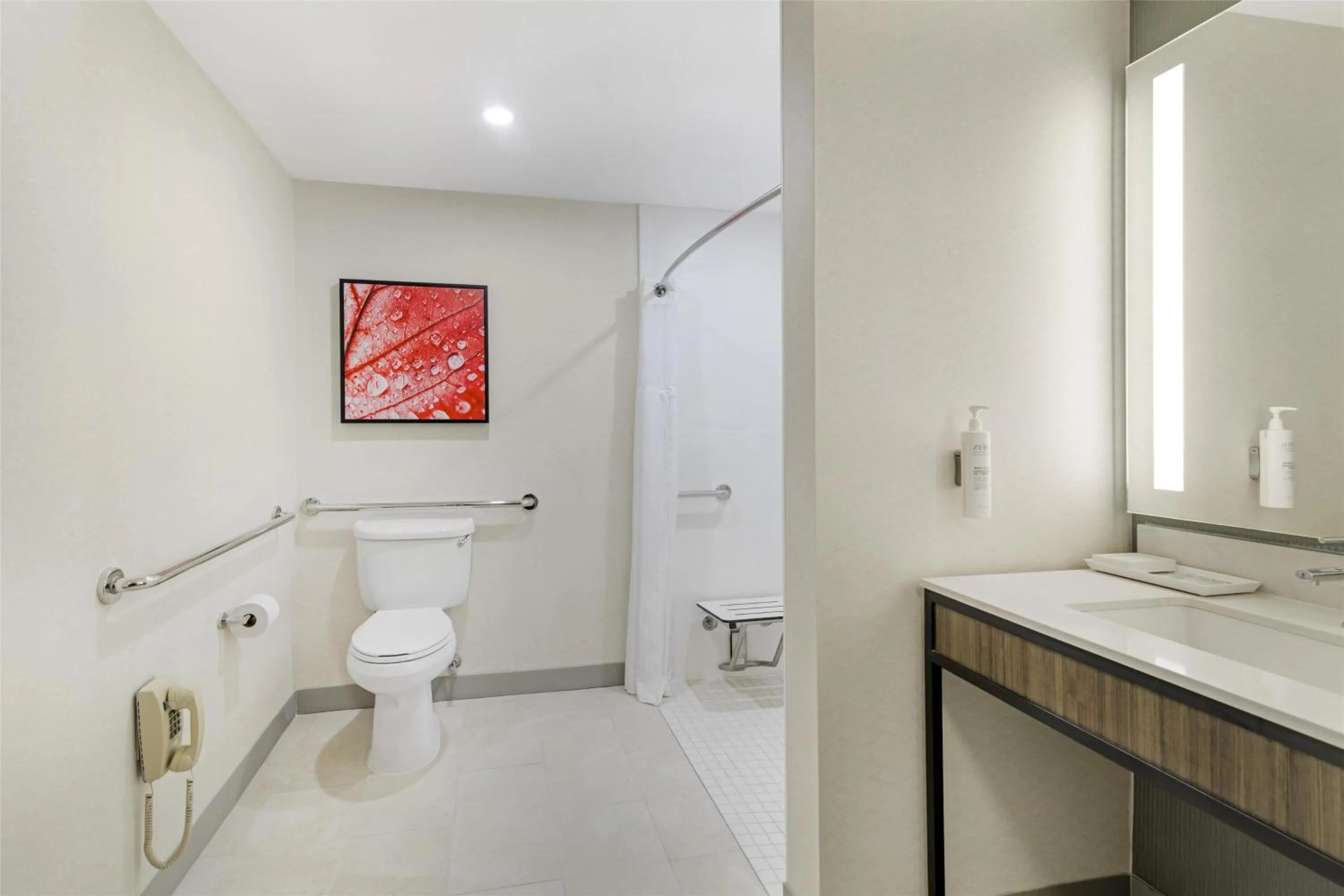 Bathroom in Hilton Garden Inn Albany-SUNY Area