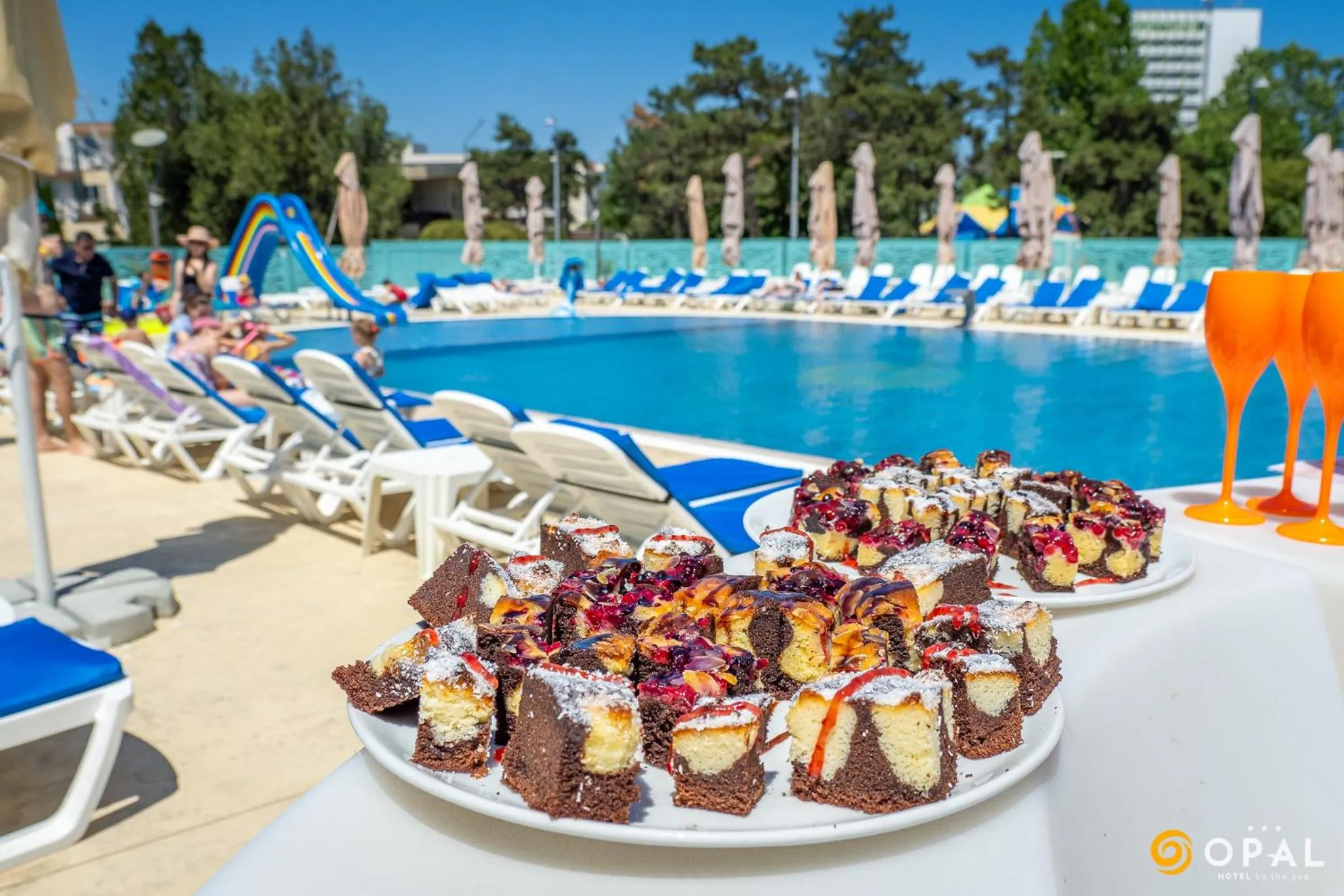 Food and drinks in Hotel Opal