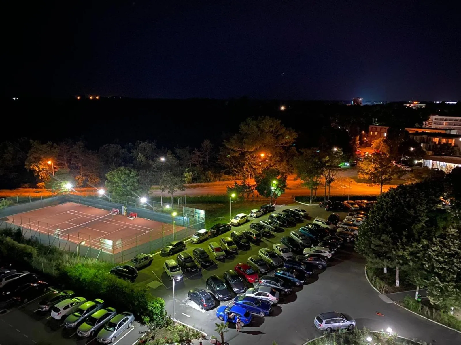 Bird's eye view in Hotel Opal