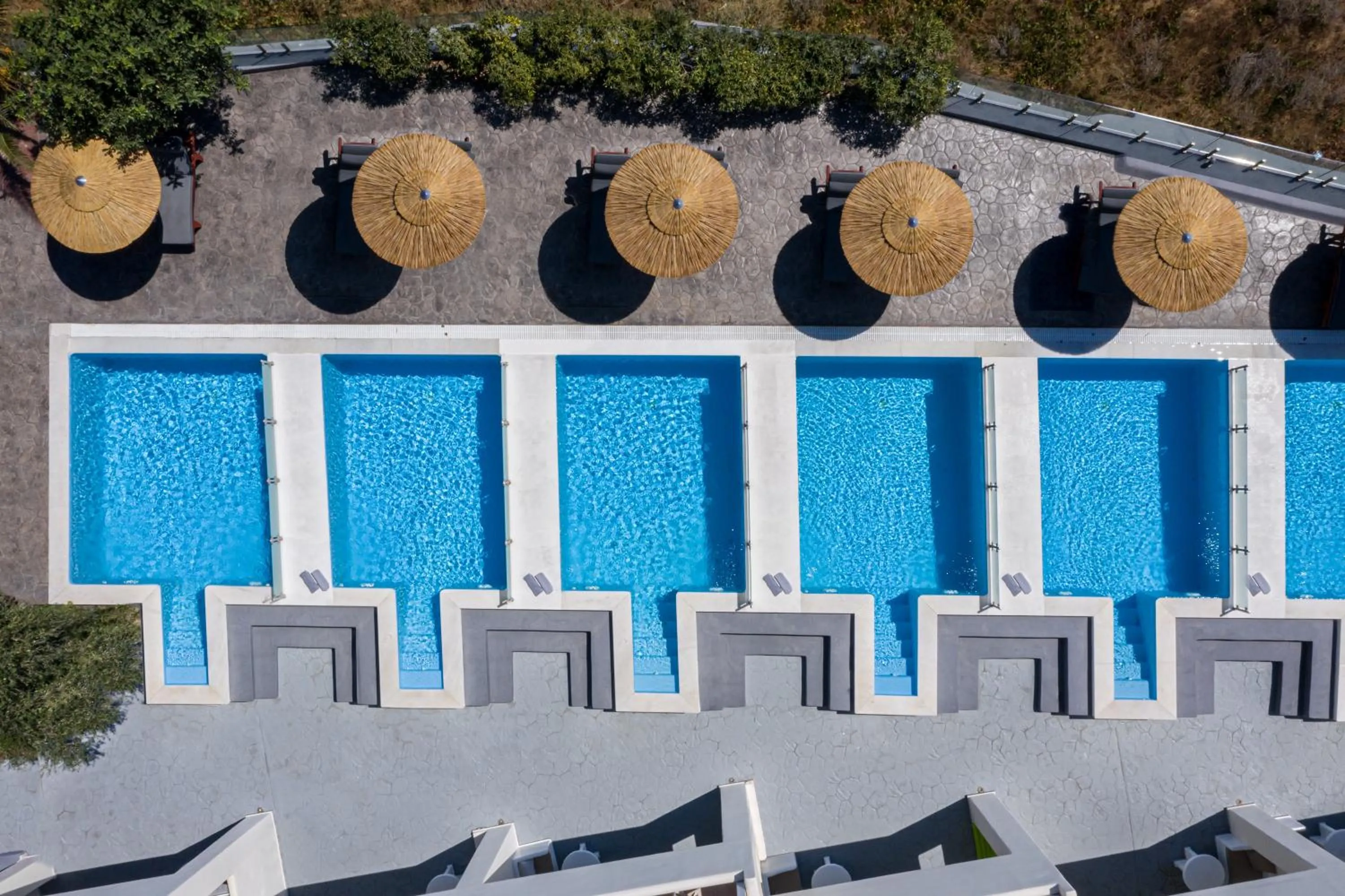 Pool view in Splendour Hotel and Suites