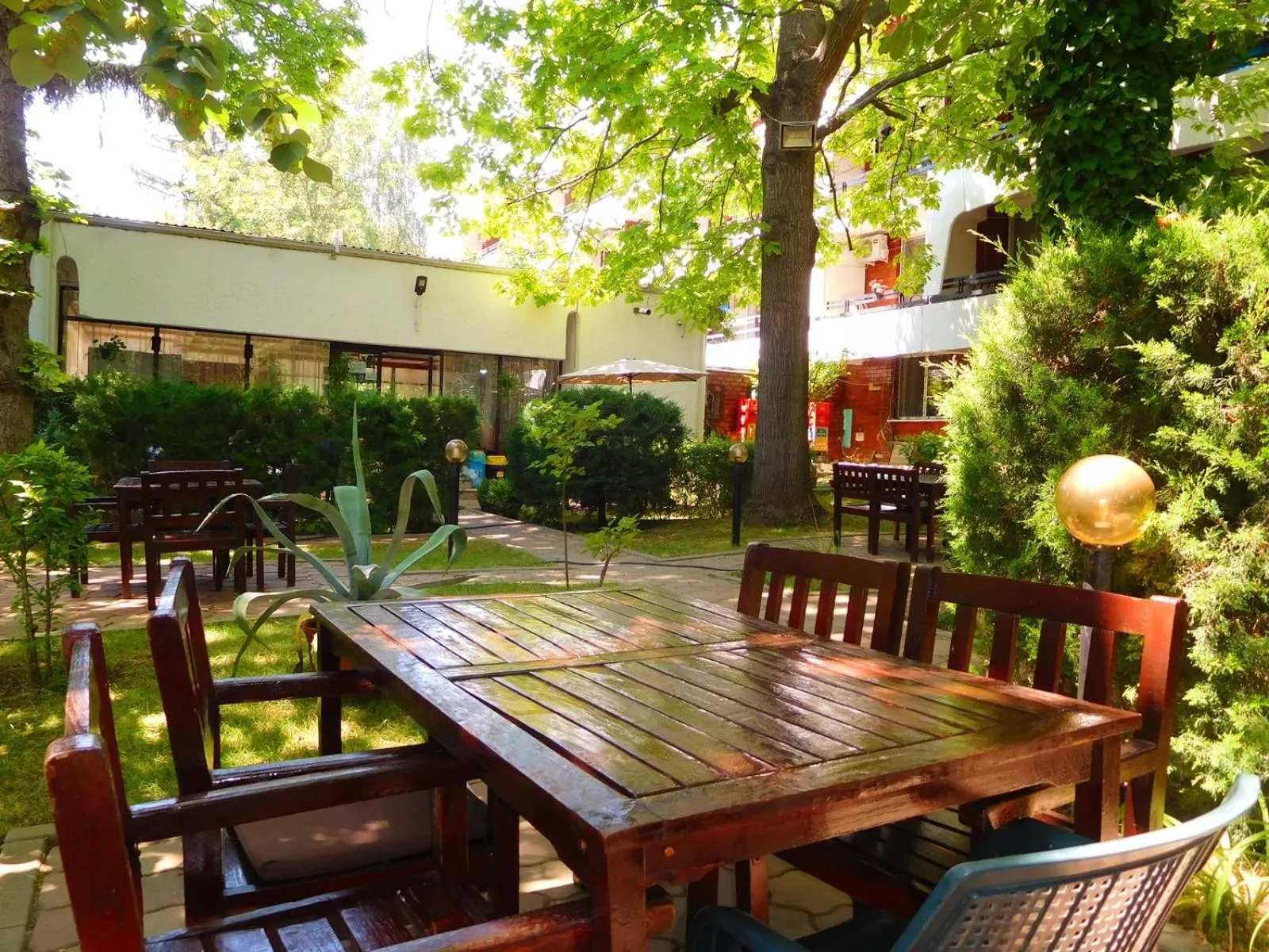 Garden in Hotel Sanda