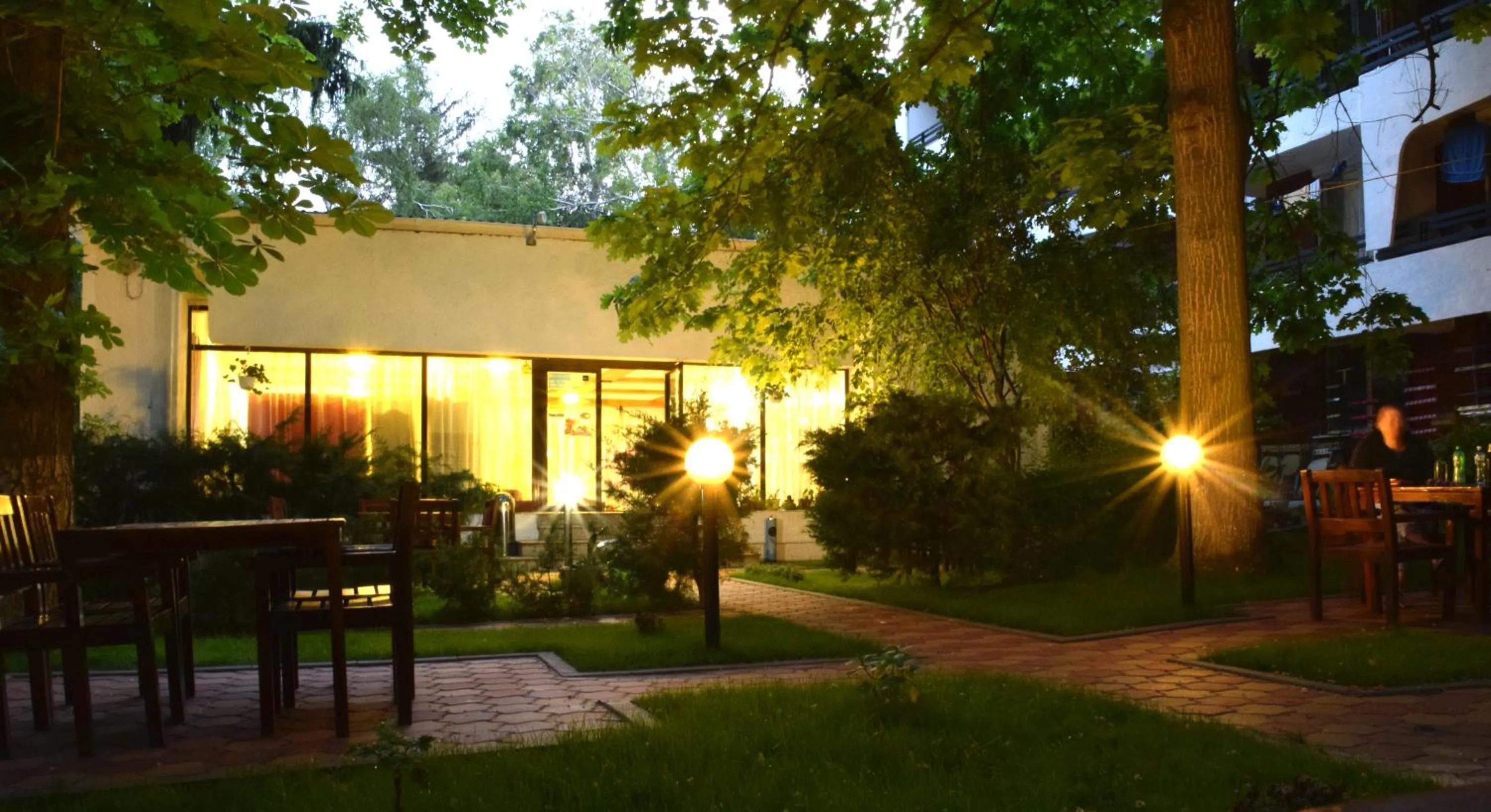 Garden in Hotel Sanda