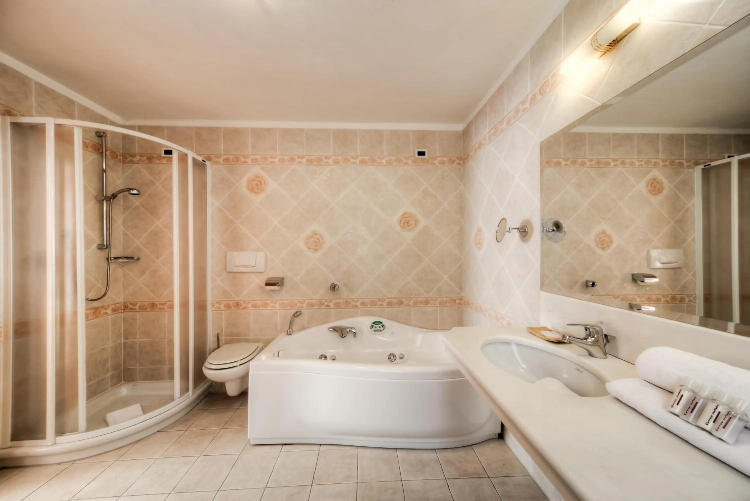 Bathroom in Hotel Chalet Corso