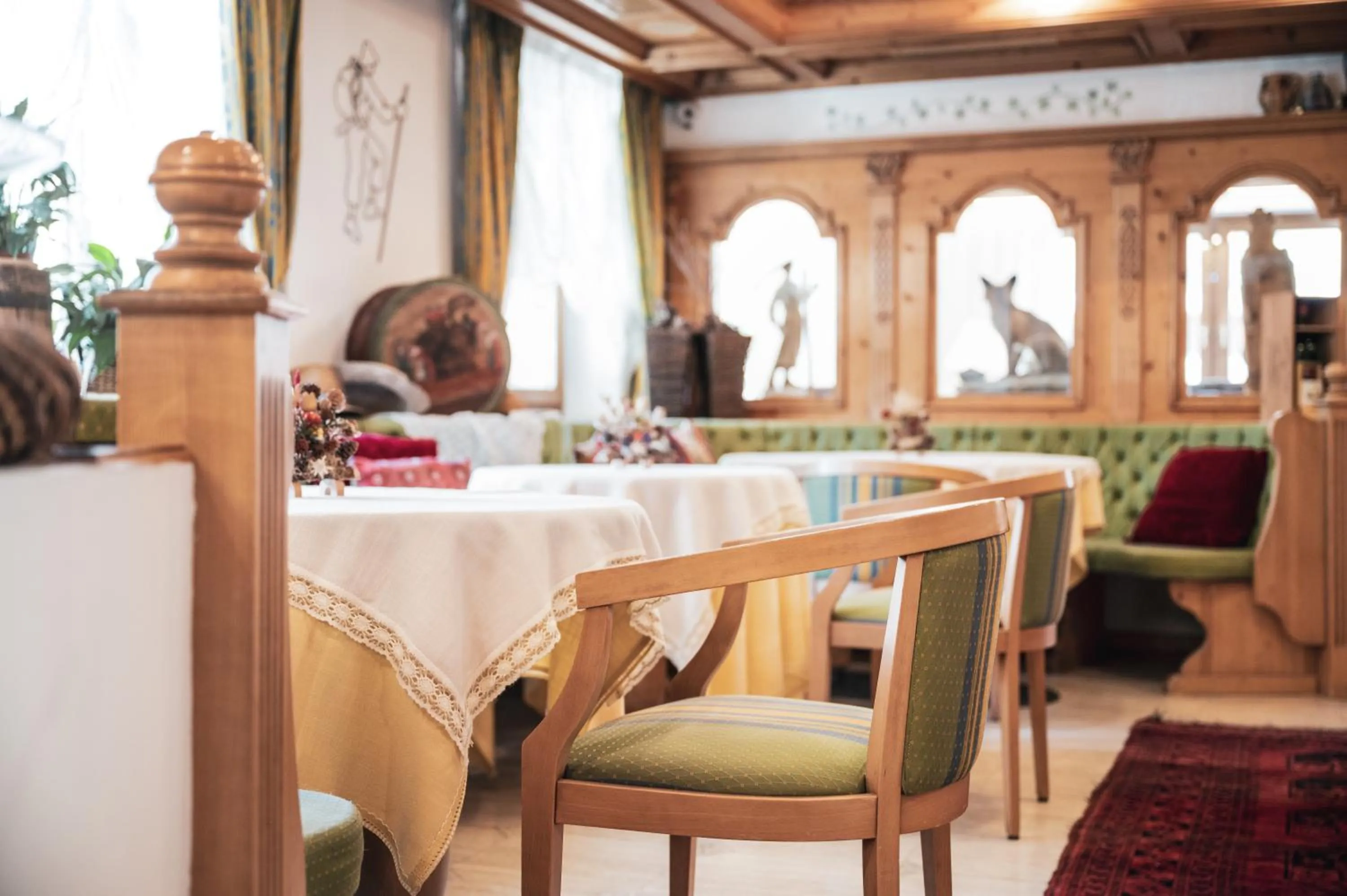 Lobby or reception in Hotel Chalet Corso