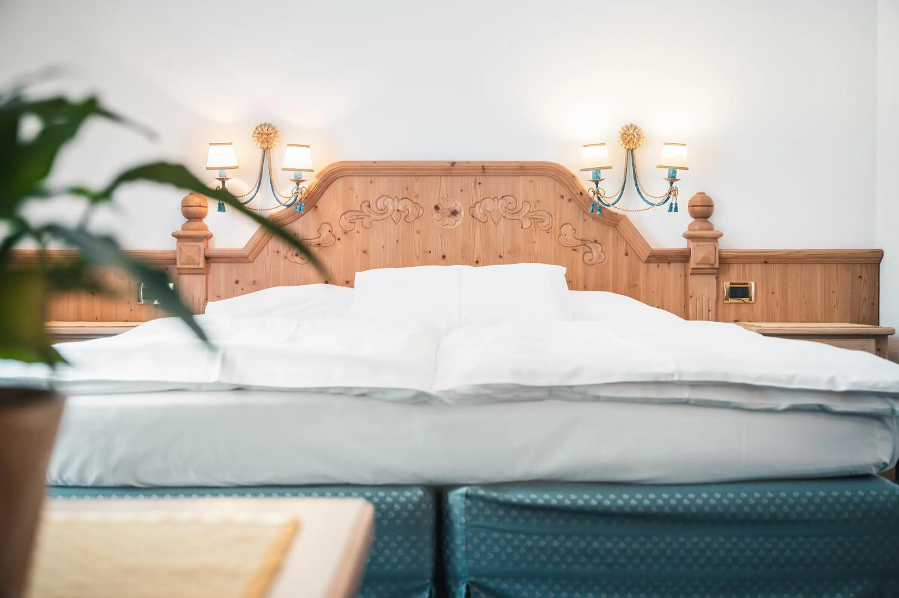 Bed in Hotel Chalet Corso