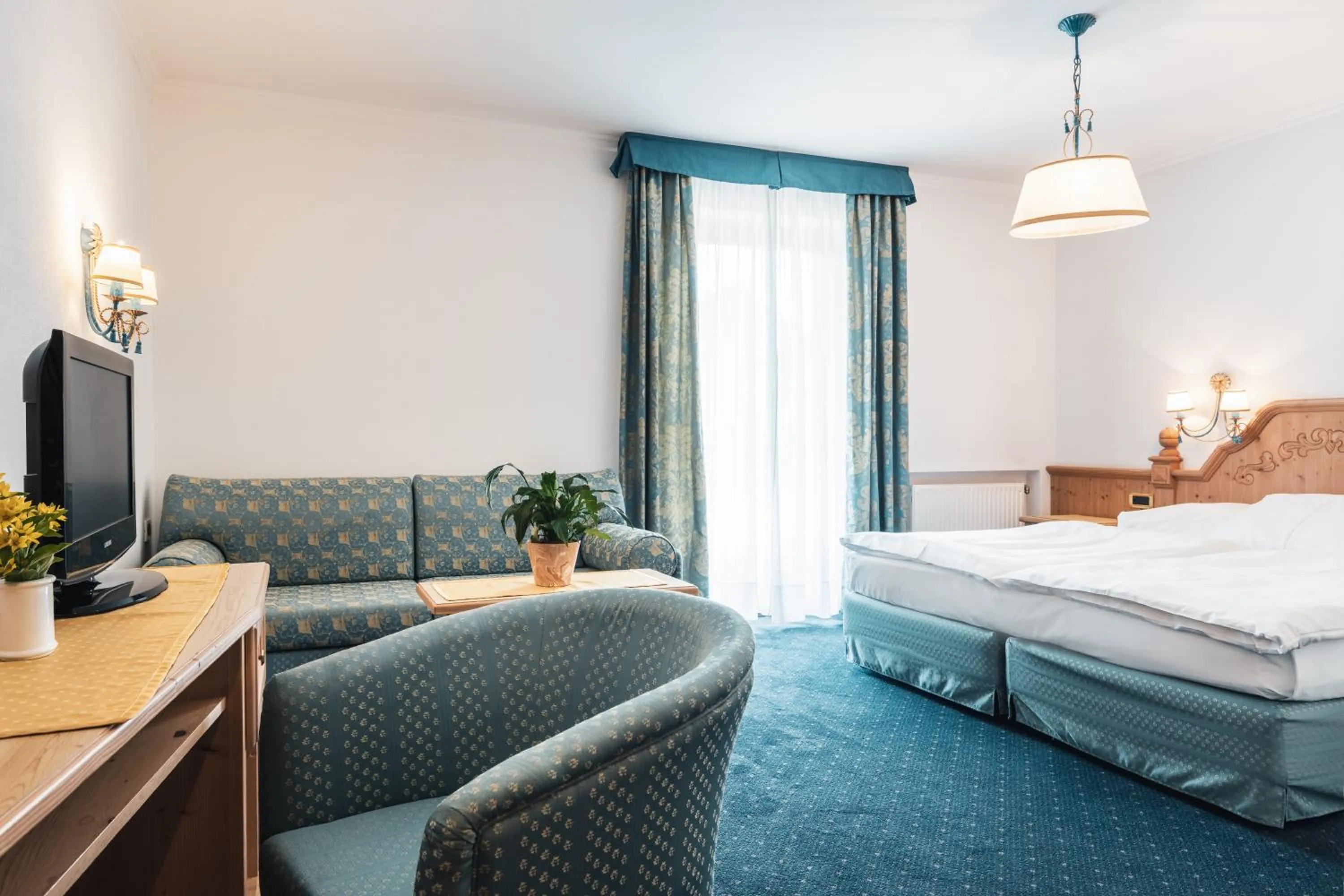 Bed in Hotel Chalet Corso