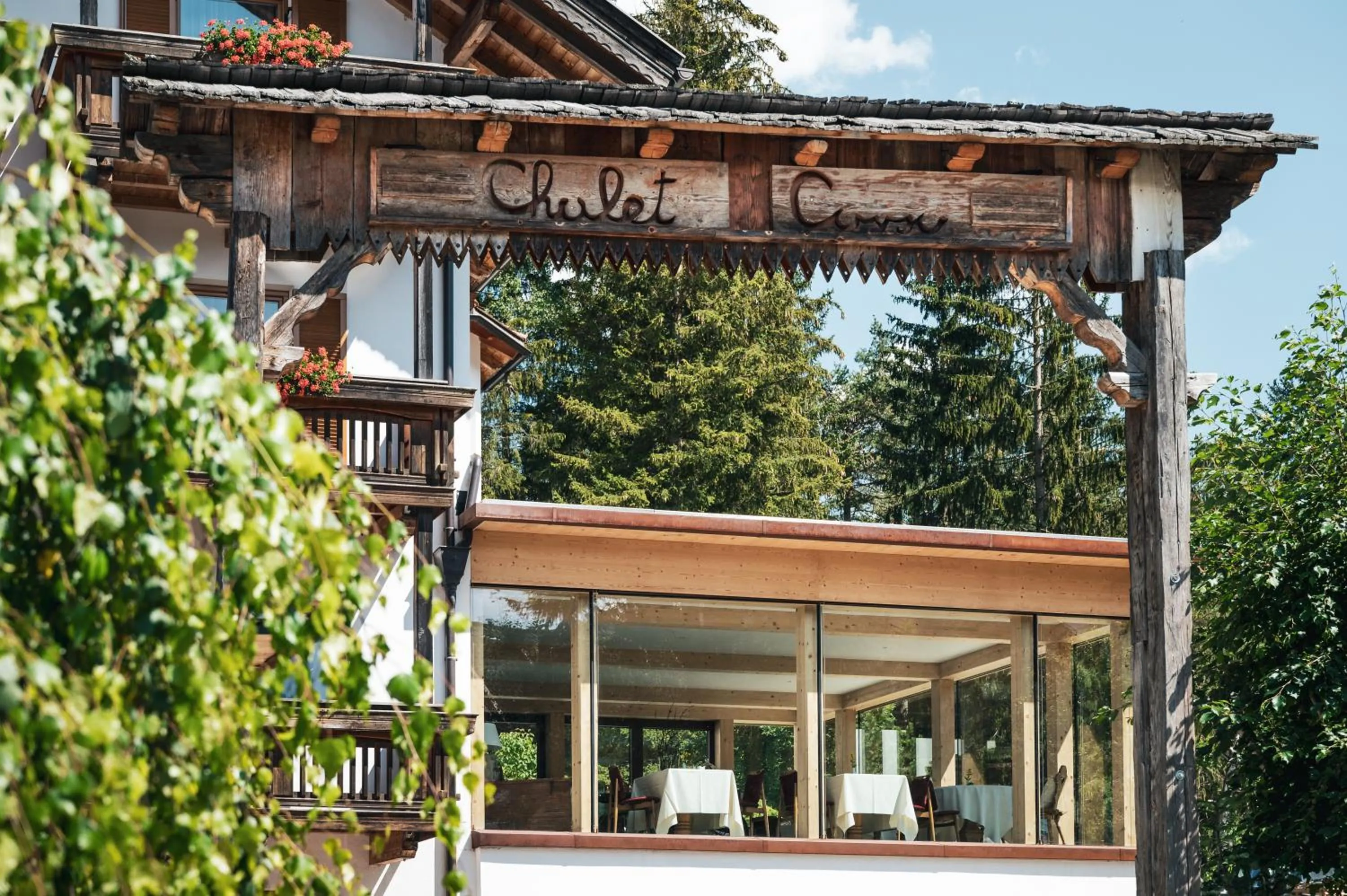 Restaurant/places to eat in Hotel Chalet Corso
