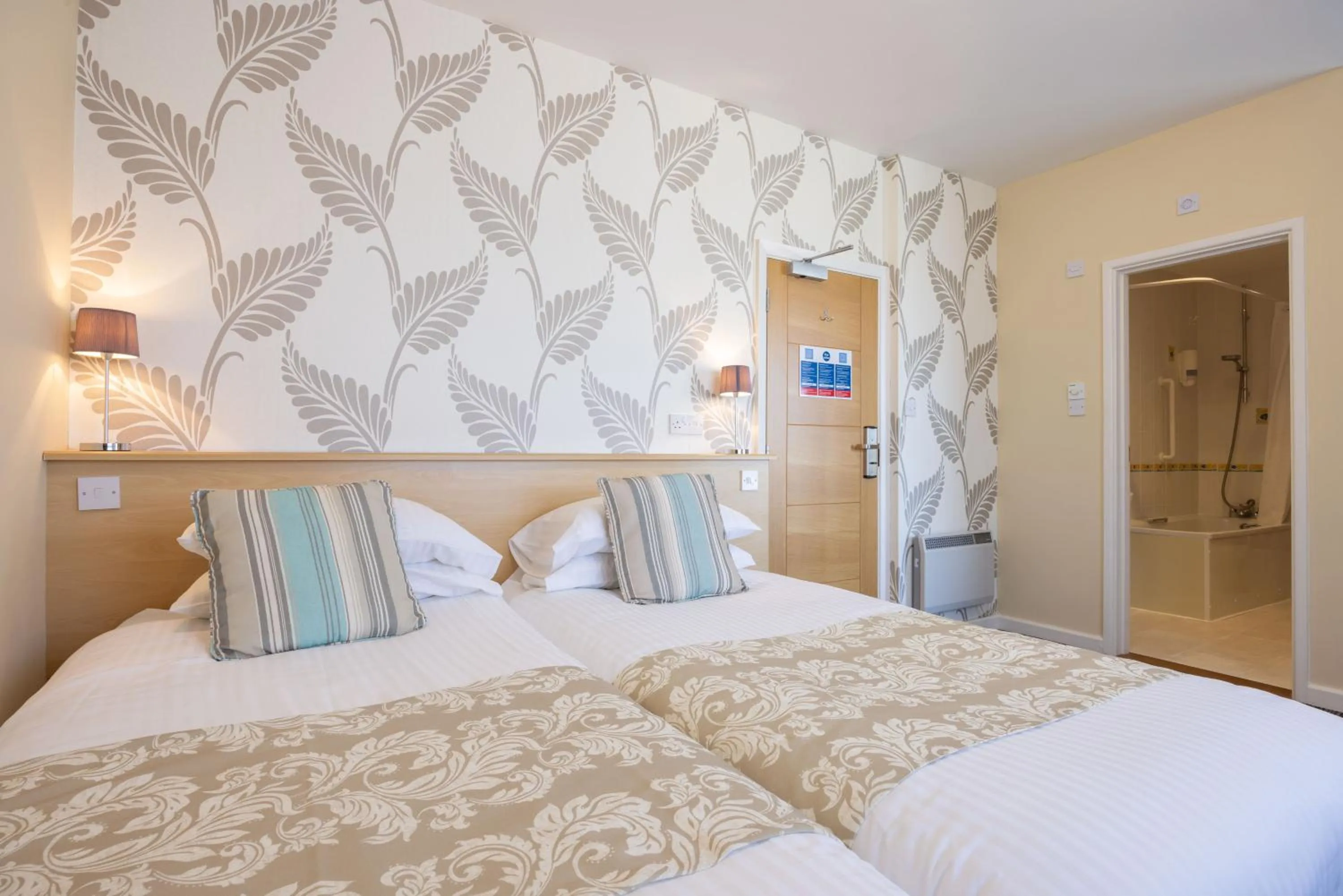 Bed in Biarritz Hotel